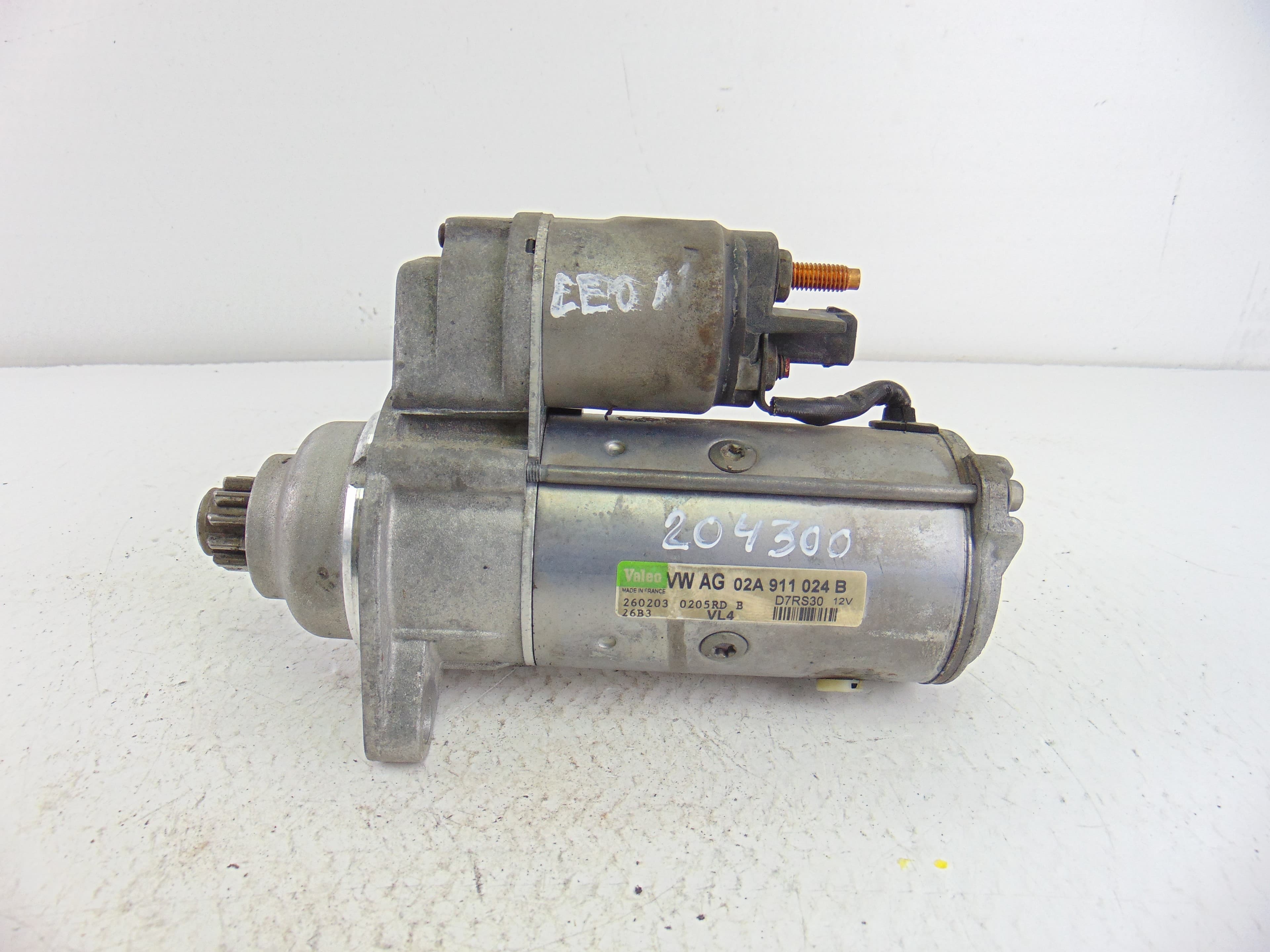 Motor arranque, Seat Leon (1M1) Signo 2003, 02A911024B usado