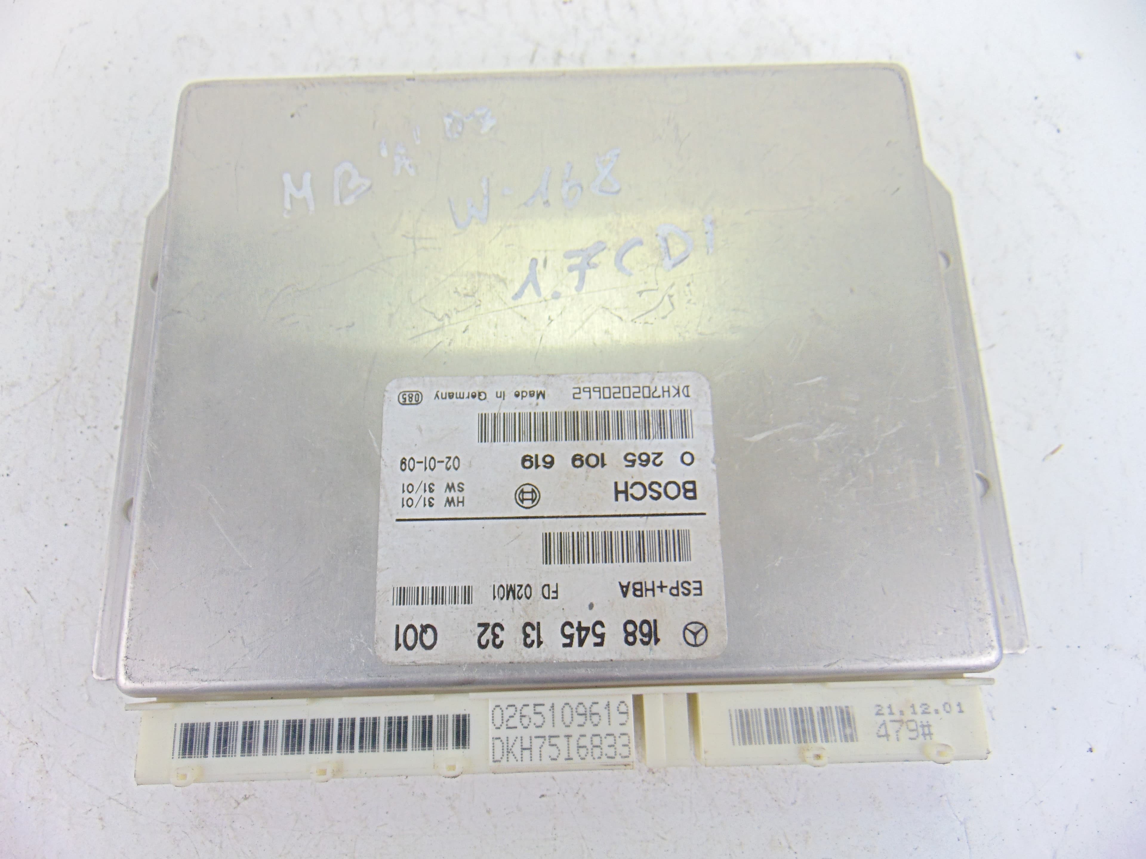 Centralita motor uce, 1685451332 usado