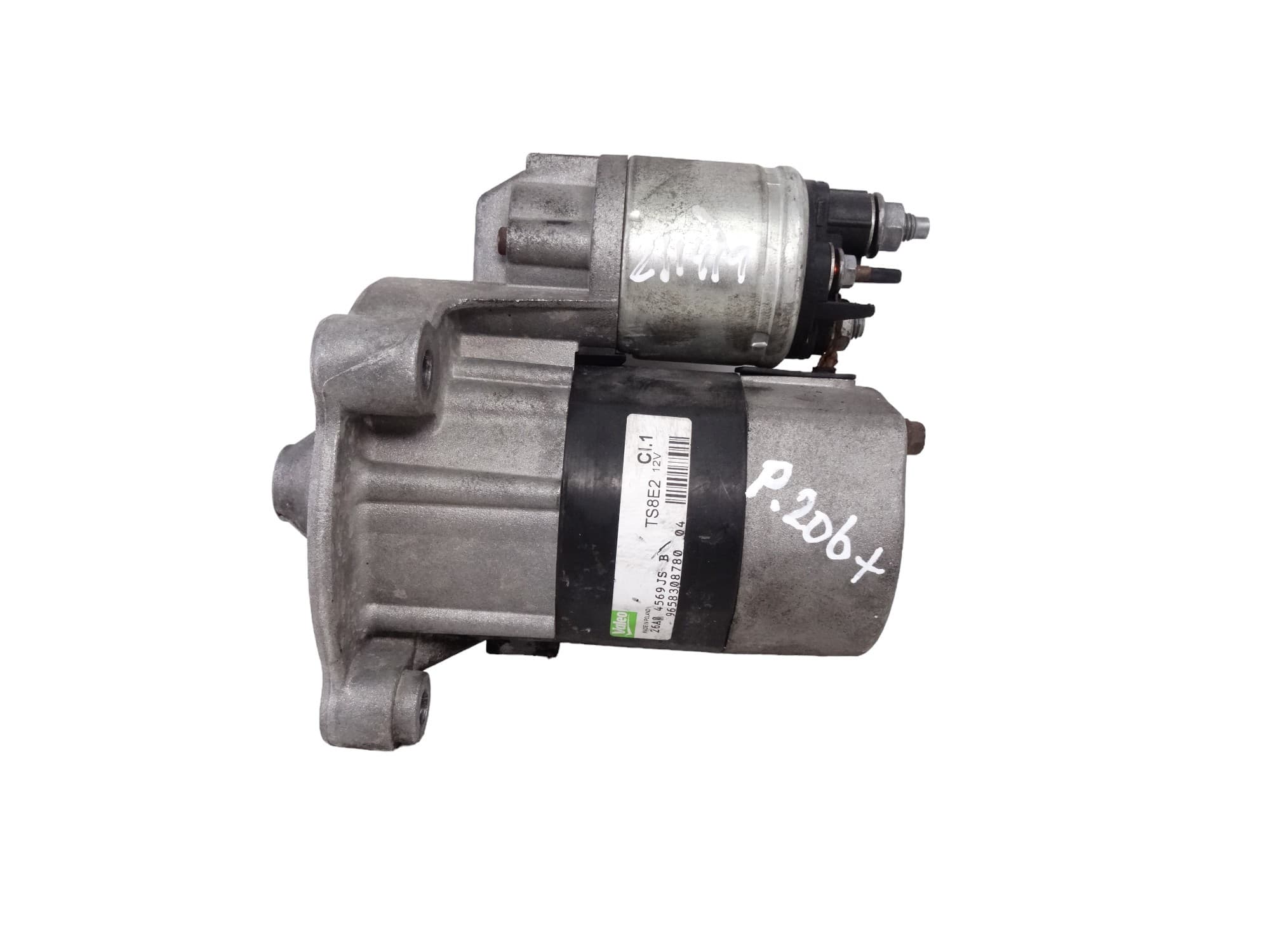 Motor arranque, Peugeot 206 + Básico 2010, 9658308780 usado