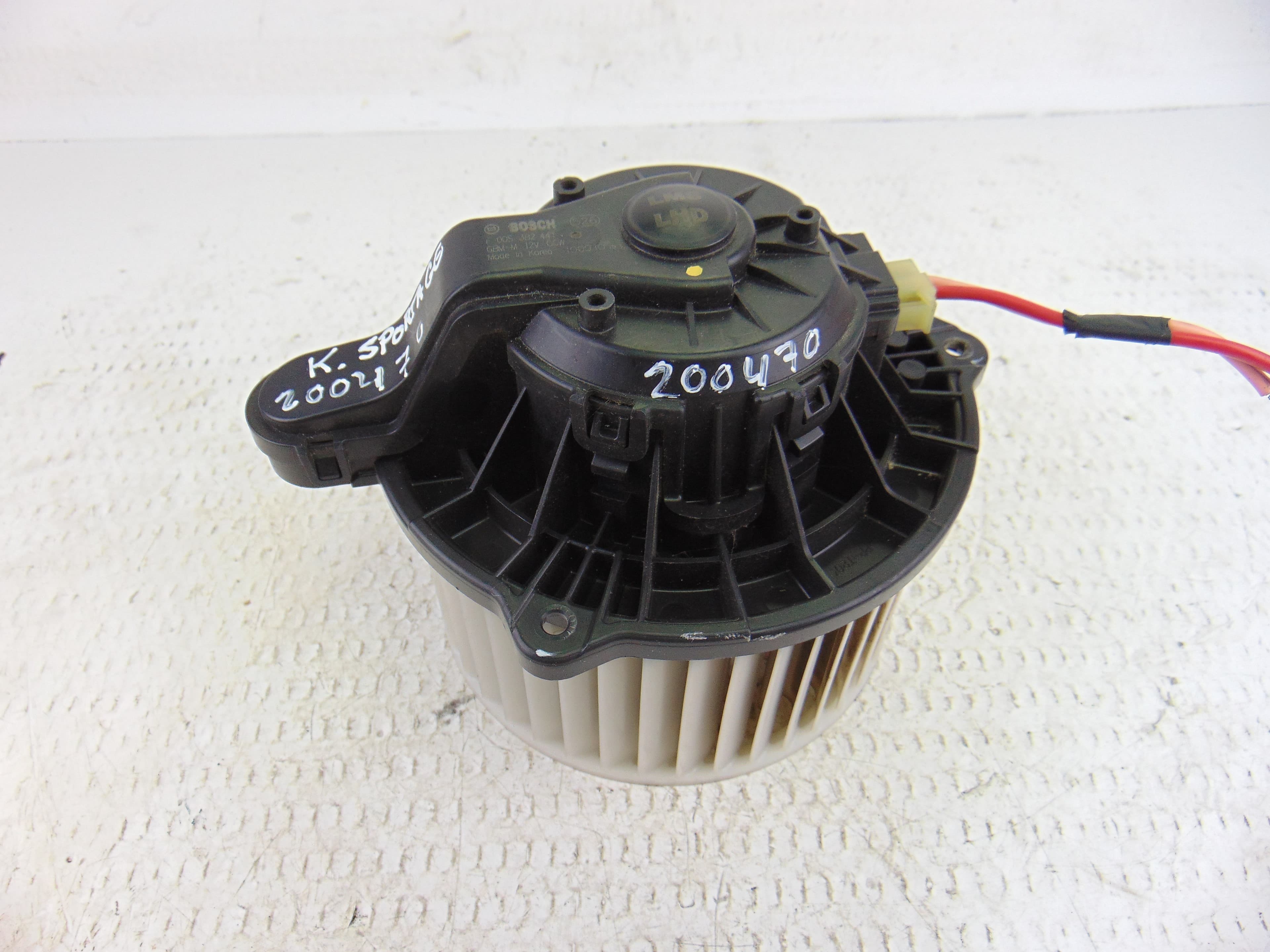 Motor calefaccion, Kia Sportage (Sl) Concept 4x2 2010 usado