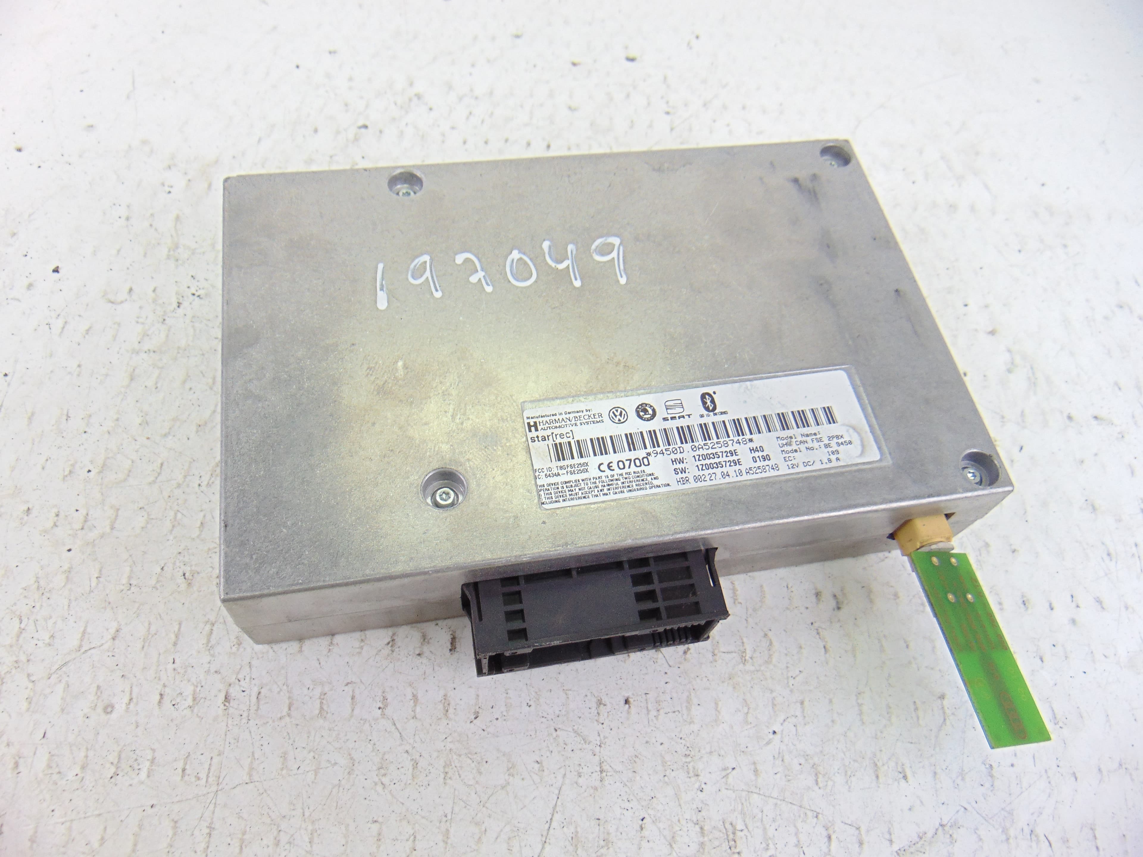 Módulo electrónico, 1Z0035729E usado