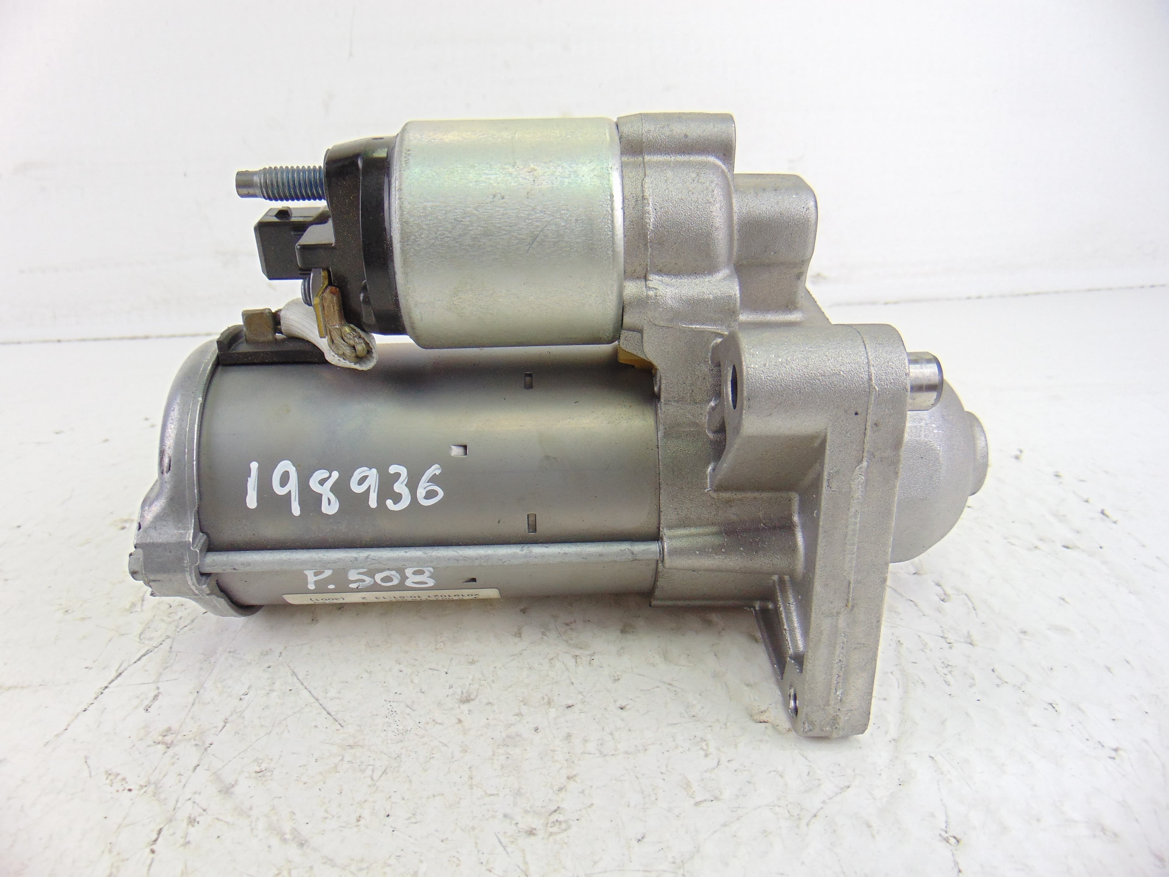 Motor arranque, Peugeot 508 GT Line 2018, 9830507480 nuevo