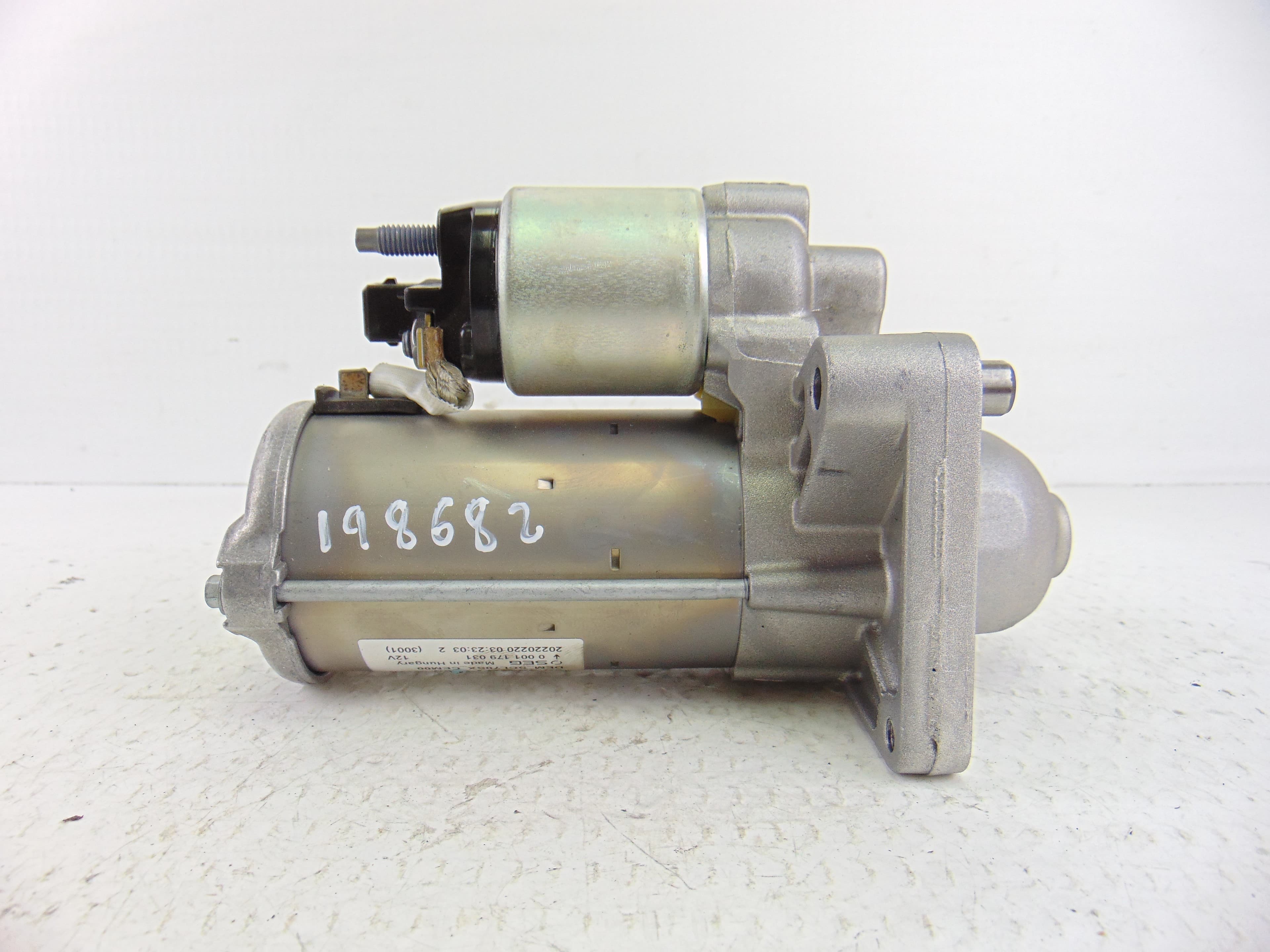 Motor arranque, Peugeot 5008 Active 2017, 9830507480 nuevo