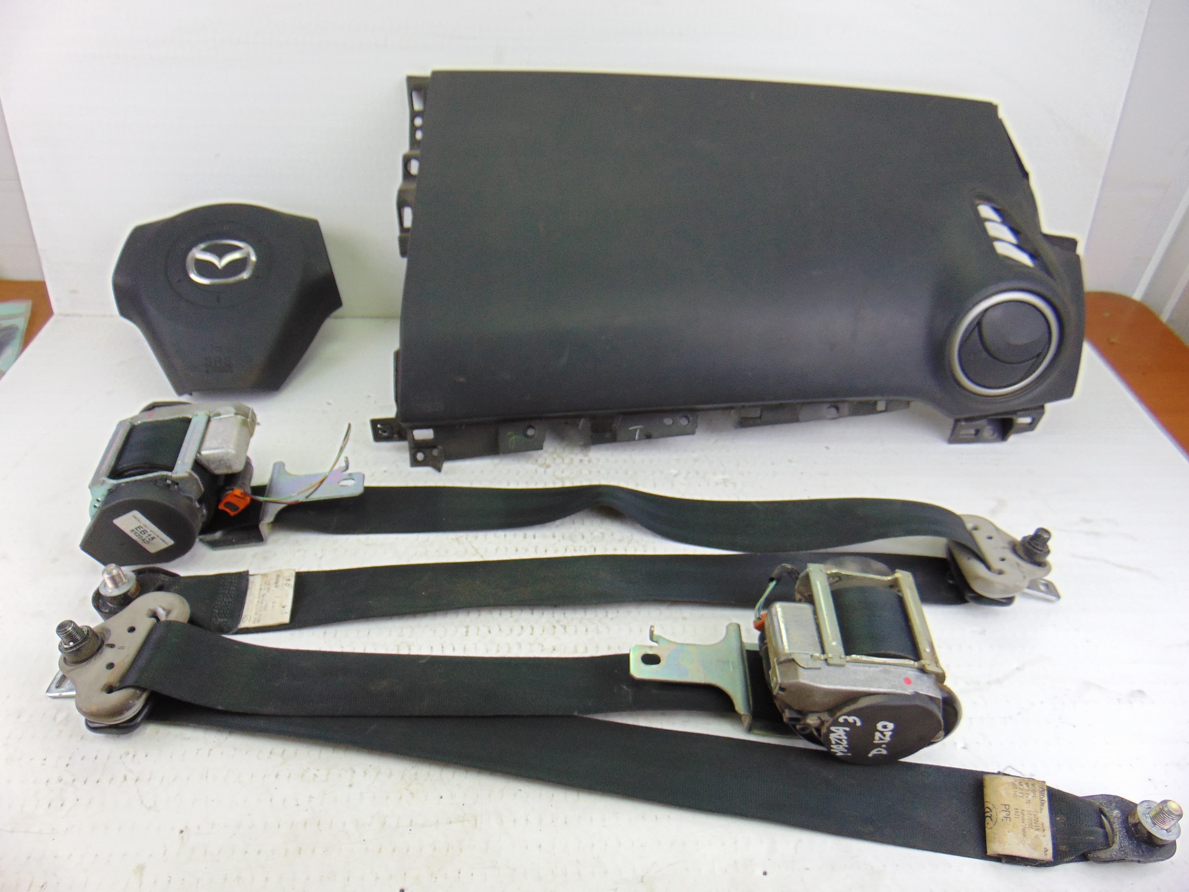 Kit airbag, Mazda 3 Berlina (Bk) 1.6 Crdt Active 2007 usado