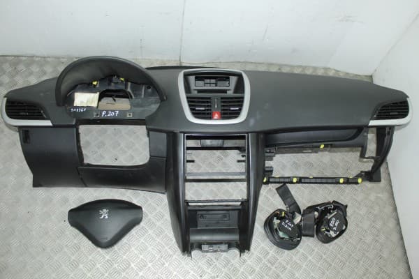 Kit airbag, Peugeot 207 * 2011, 1 Conector usado