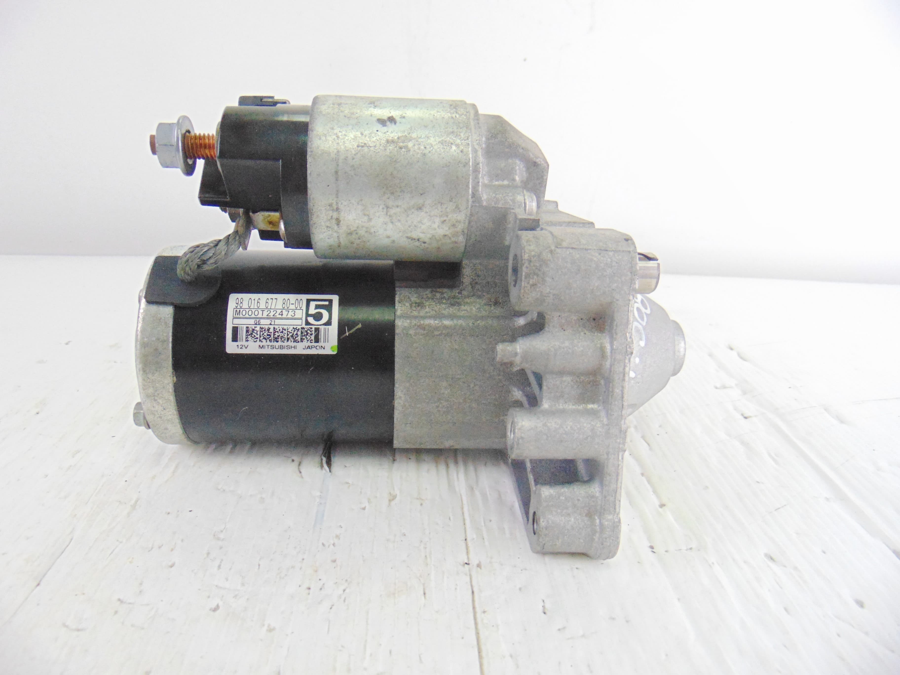 Motor arranque, Peugeot 508 Sw Active 2017, 9801667780 usado