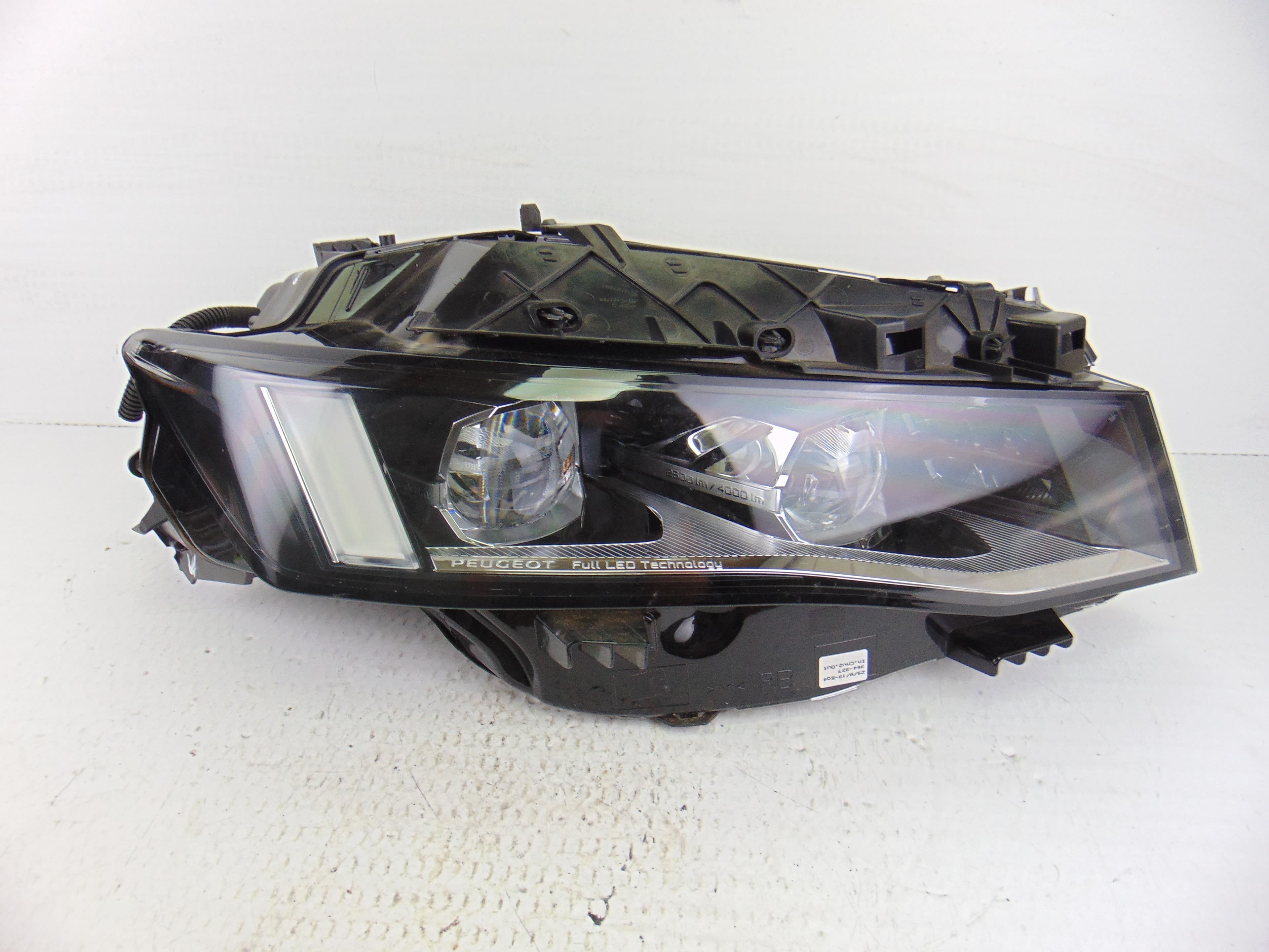 Faro derecho, Peugeot 508 GT Line 2018, 9823144380 nuevo