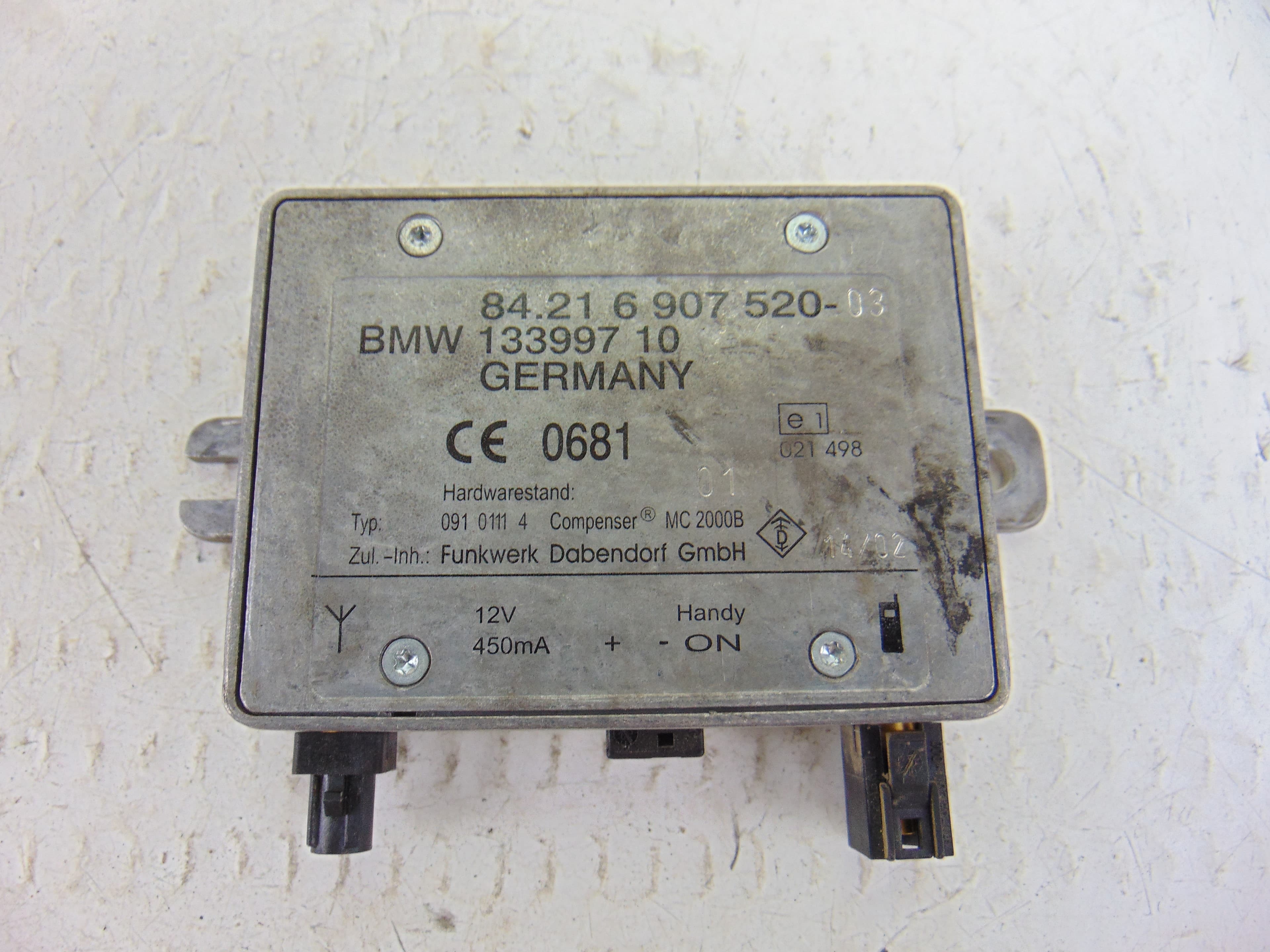 Módulo electrónico, BMW Serie X5 (E53) 3.0d 2002, 6907520 usado