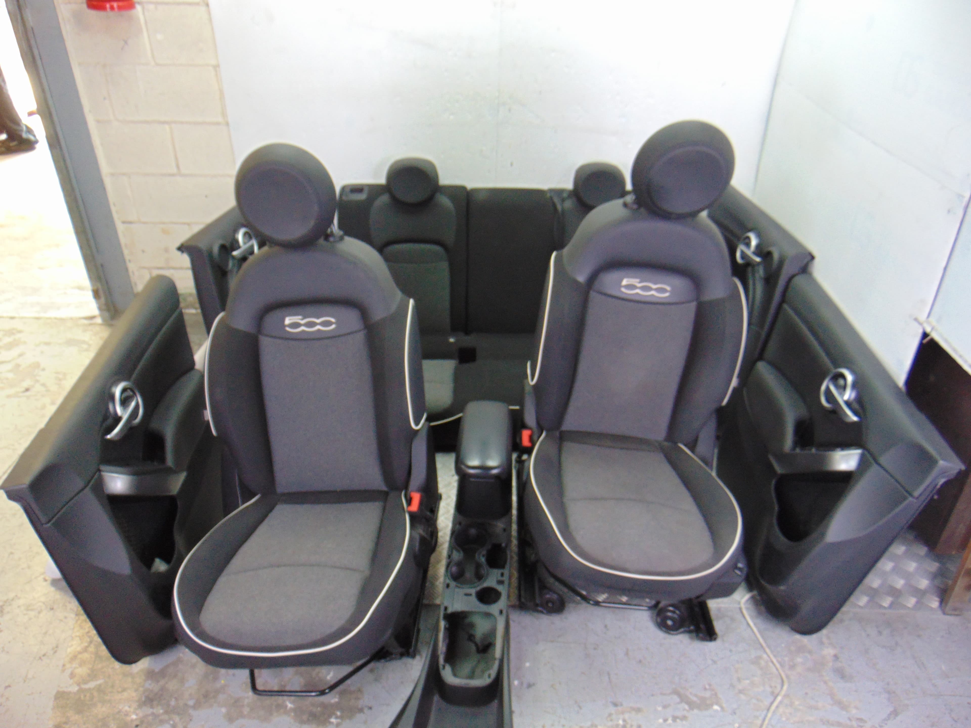 Juego asientos completo, Fiat 500X (334) Mirror 2017 usado