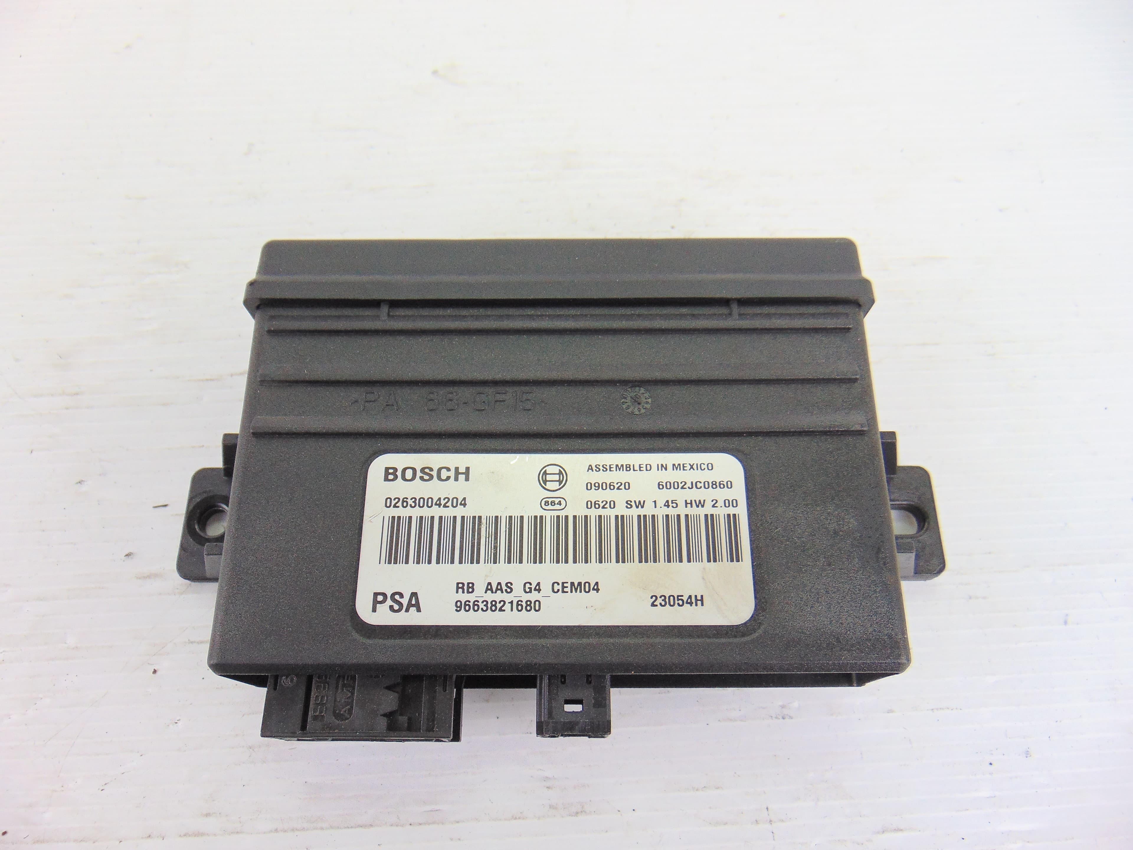 Módulo electrónico, Peugeot 308 Premium 2009, 9663821680 usado