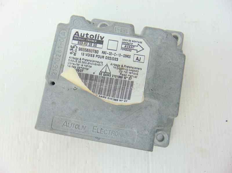 Centralita airbag, Peugeot 407 Sw Premium 2004, 9655880780 usado