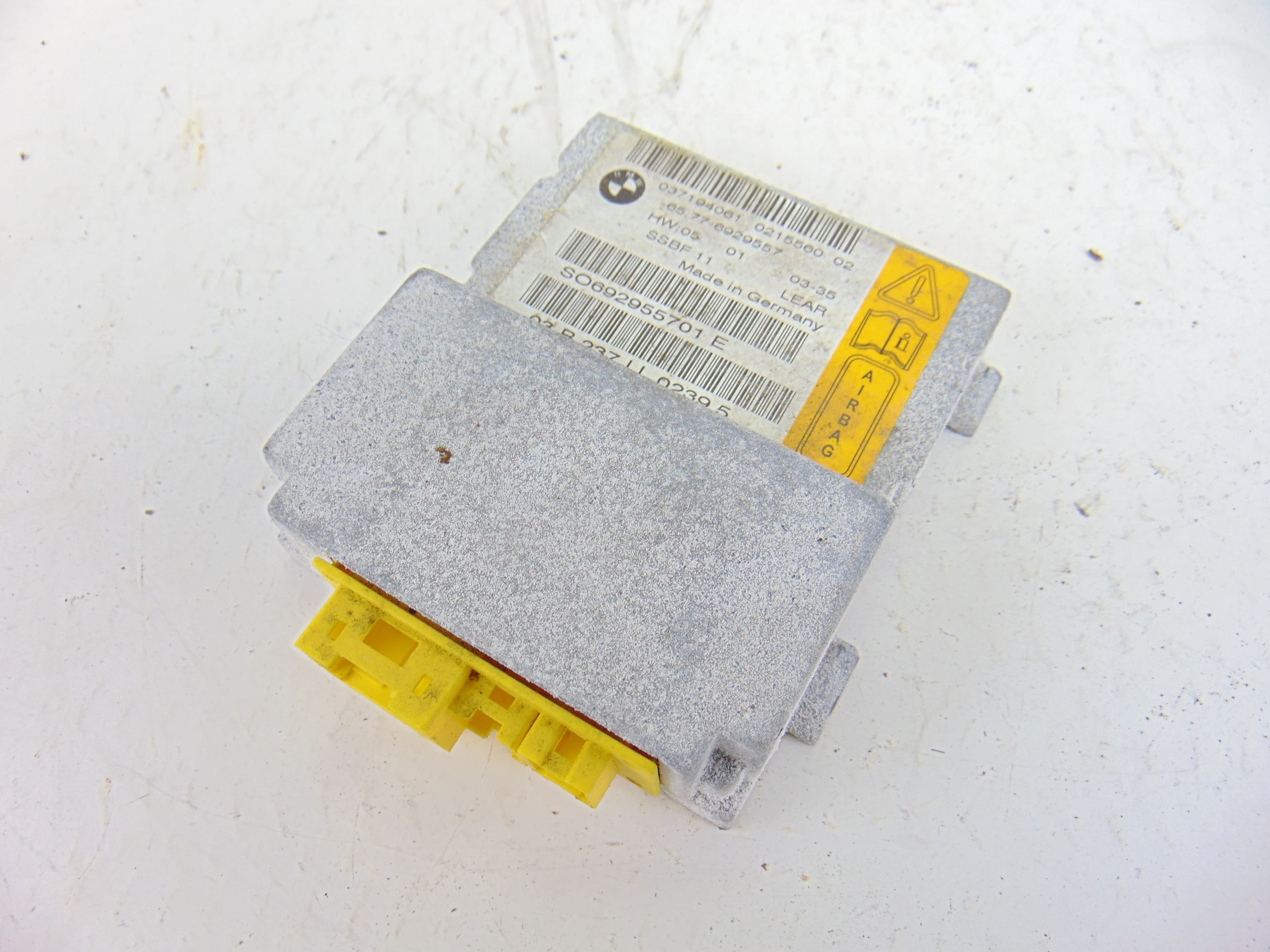 Centralita airbag, BMW Serie 7 (E65/E66) 740d 2007, 6229557 usado
