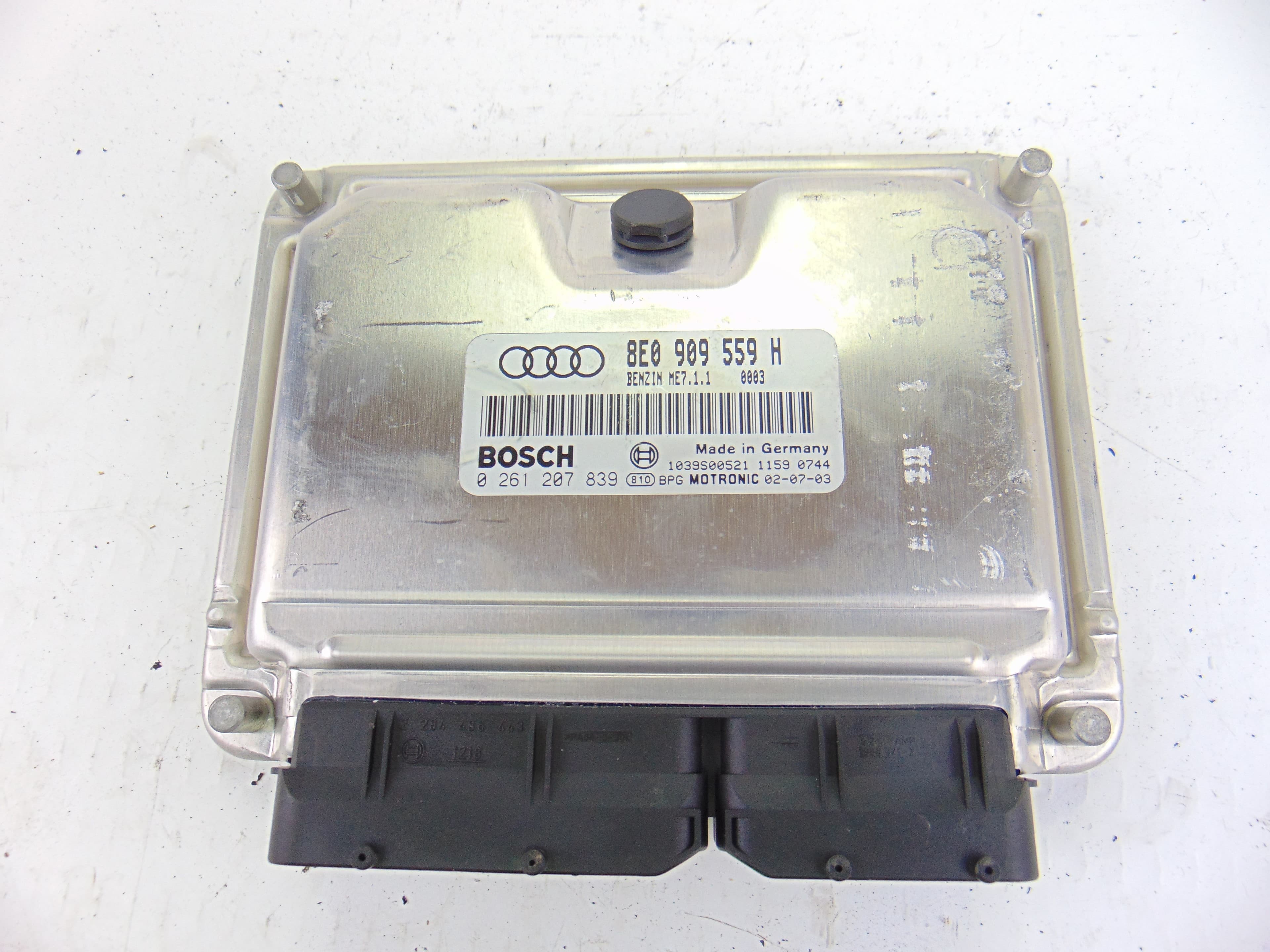 Centralita motor uce, Audi A6 Avant (4B5) 3.0 2002, 8E0909559H usado