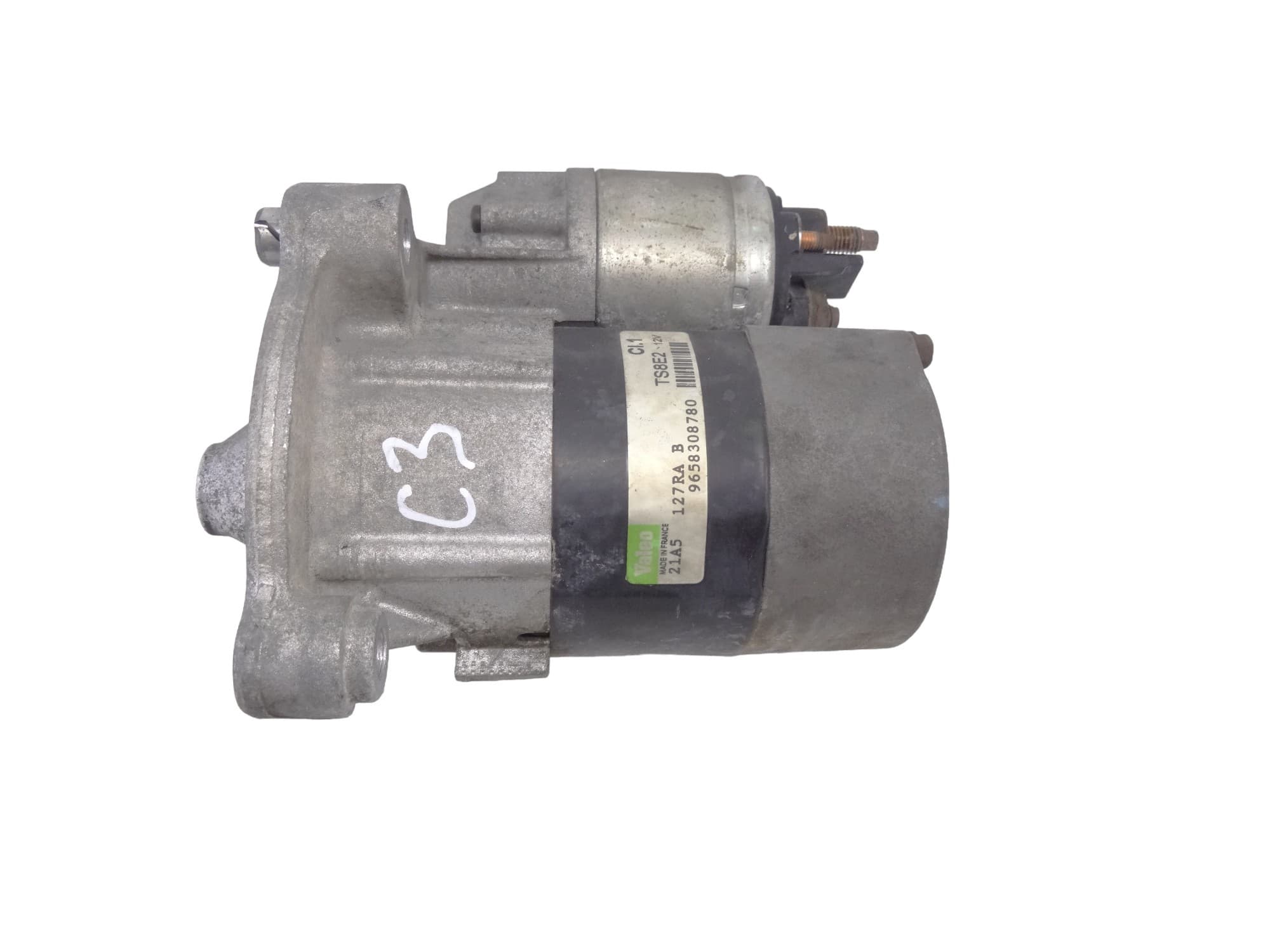 Motor arranque, Citroen C3 1.1 SX Plus 2005, 9658308780 usado
