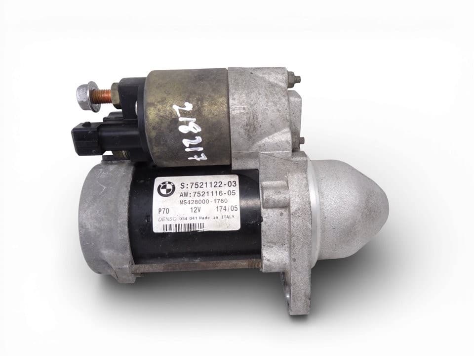 Motor arranque, BMW Serie 5 Berlina (E60) 525xi 2005, 7521122 usado