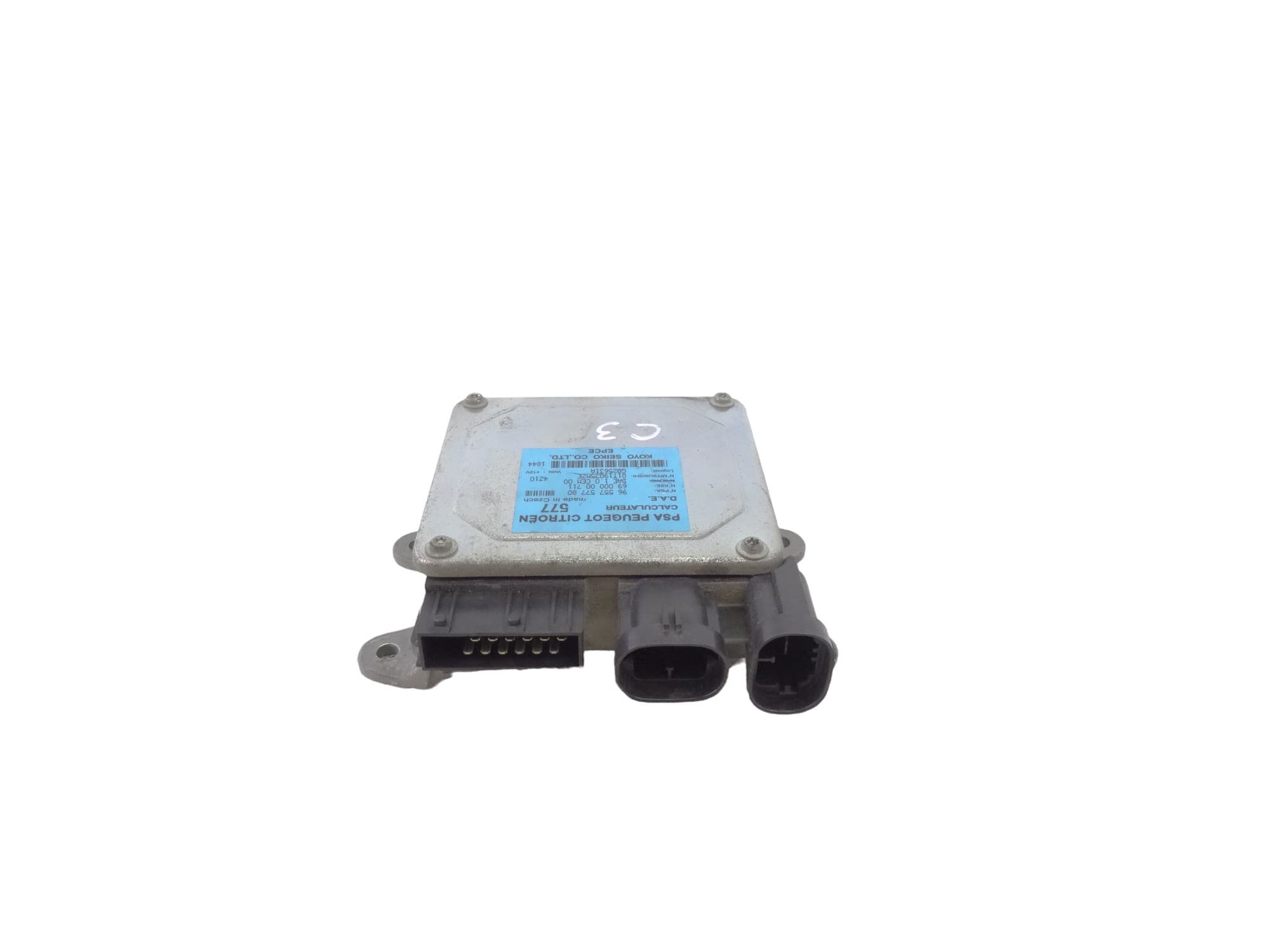 Centralita direccion, Citroen C3 1.1 SX Plus 2005, 9655757780 usado