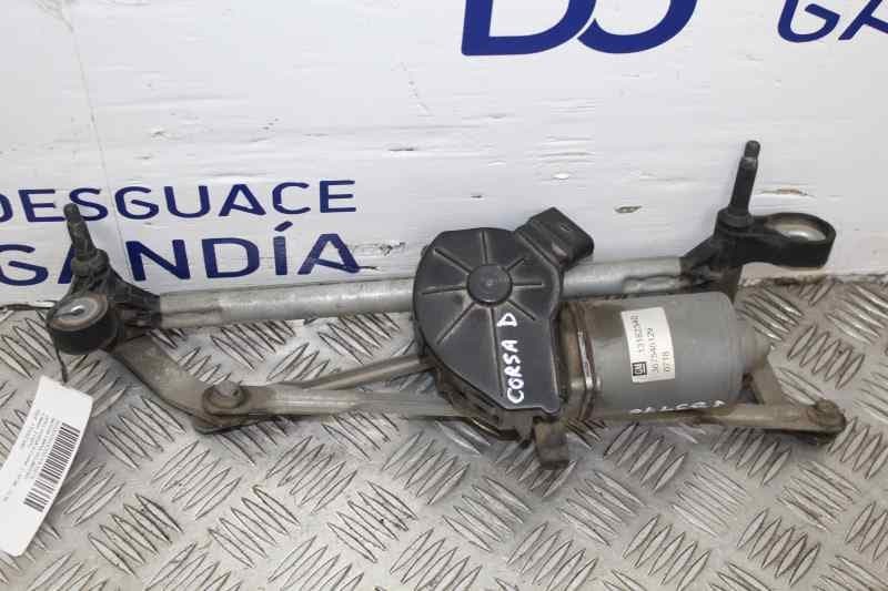 Motor limpia delantero, Opel Corsa D Cosmo 2009, 13182340 usado