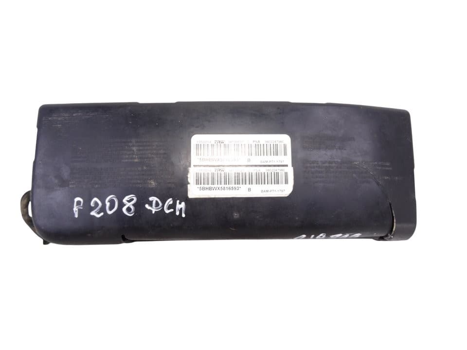 Airbag lateral derecho, Peugeot 208 Style 2014, 9802247980 usado