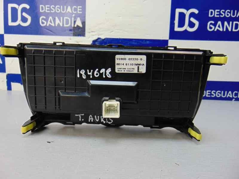 Mando climatizador, Toyota Auris (E15) Sol 2008, 55900-02220-B usado 2