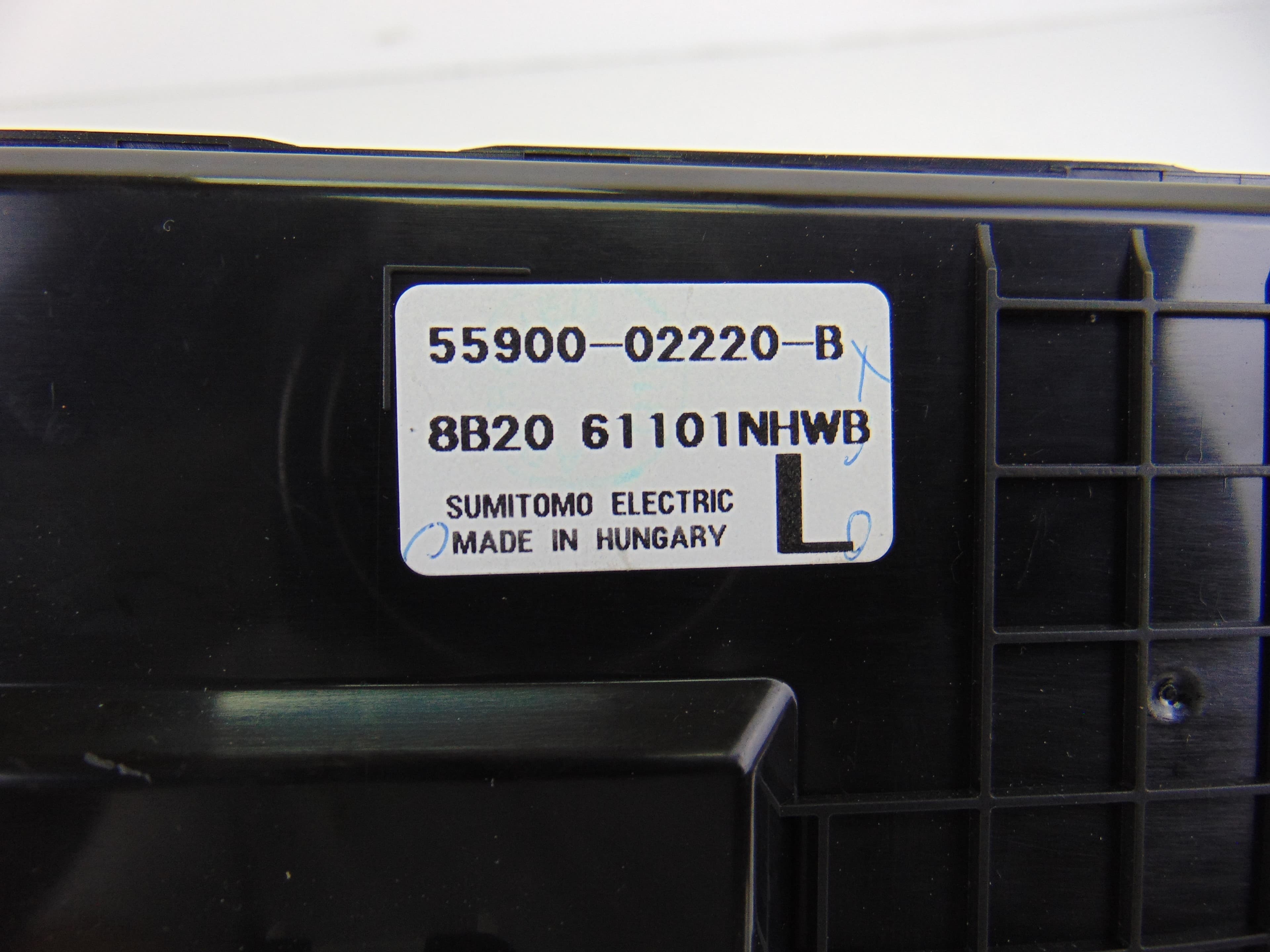 Mando climatizador, Toyota Auris (E15) Luna 2008, 55900-02220 usado 2