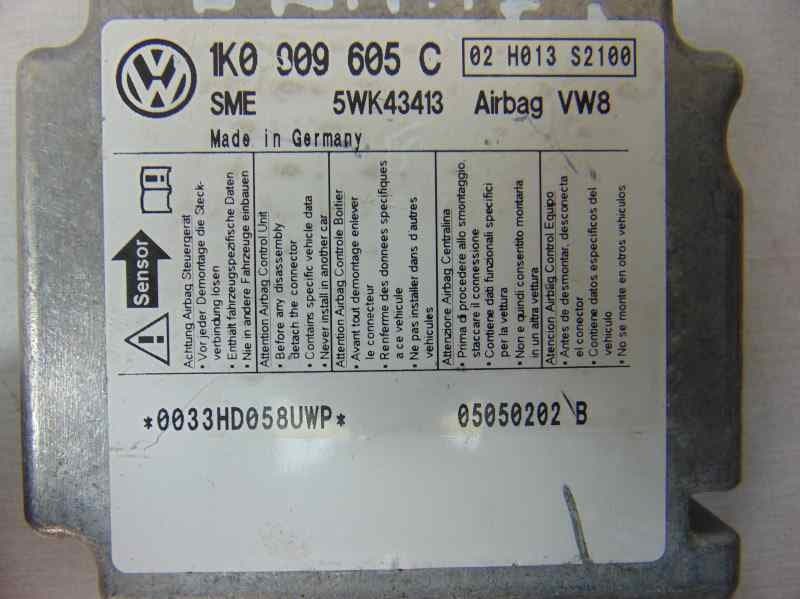 Centralita airbag, 1K0909605C usado 2