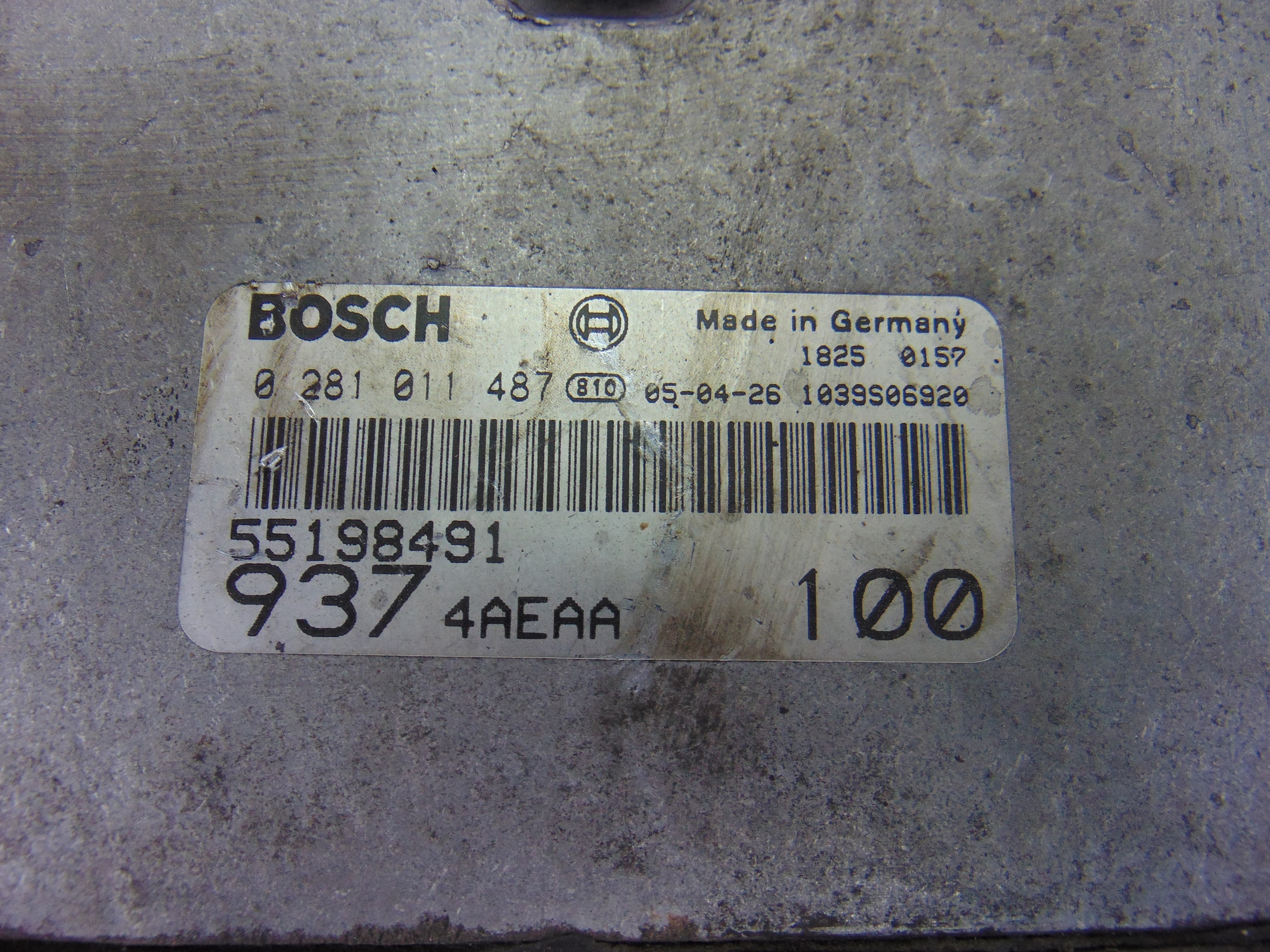 Centralita motor uce, 55198491 usado 2
