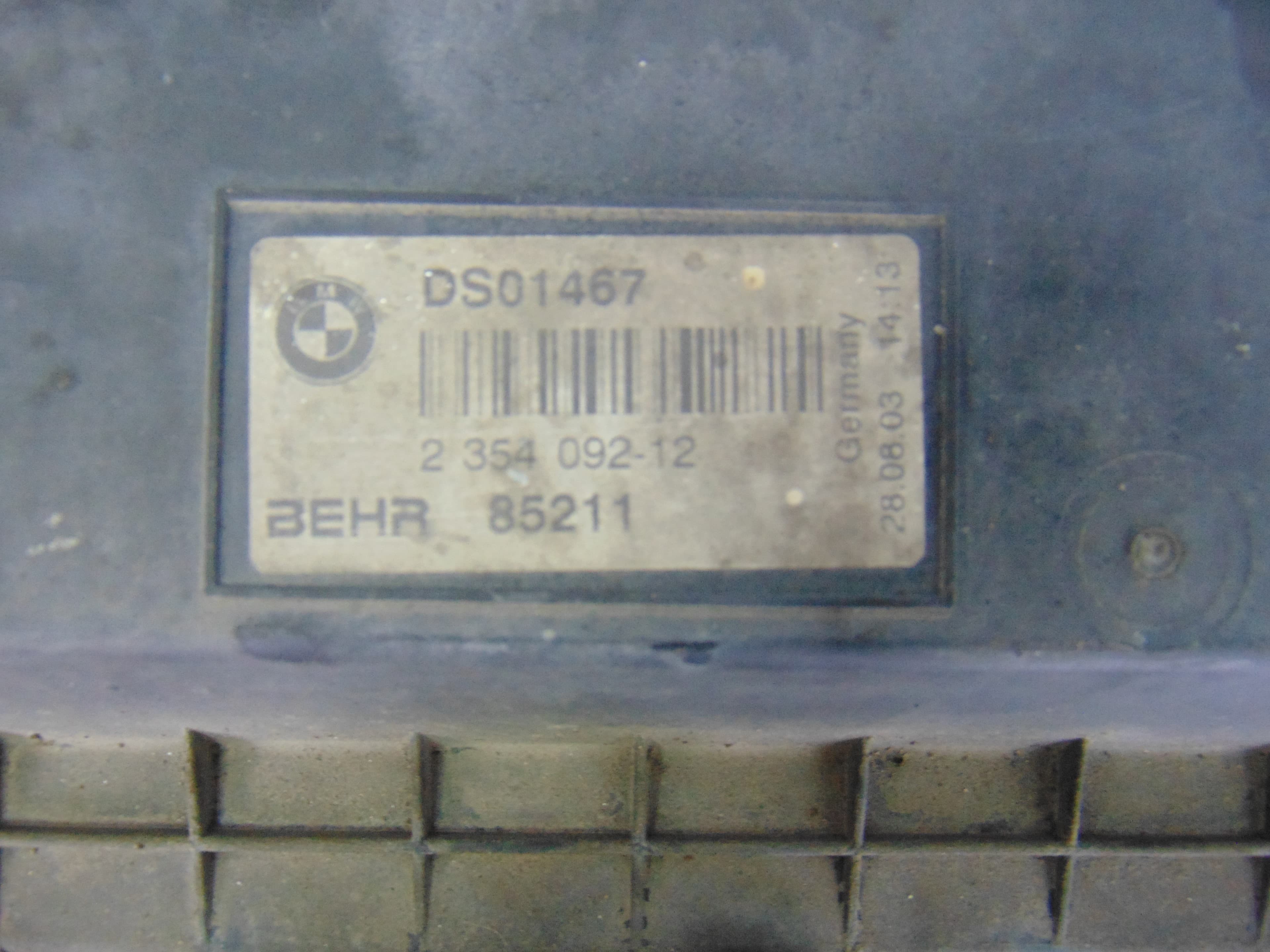 Panel frontal, BMW Serie 7 (E65/E66) 740d 2007, 2354092 usado 2