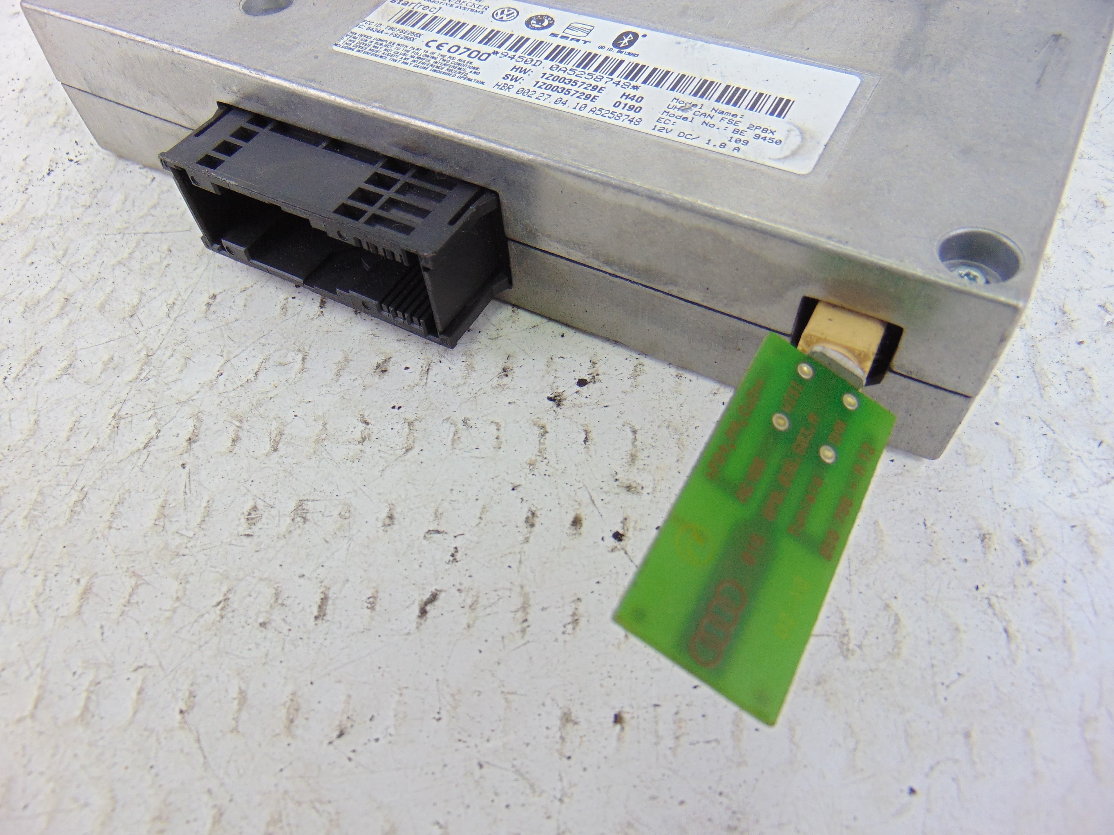 Módulo electrónico, 1Z0035729E usado 2