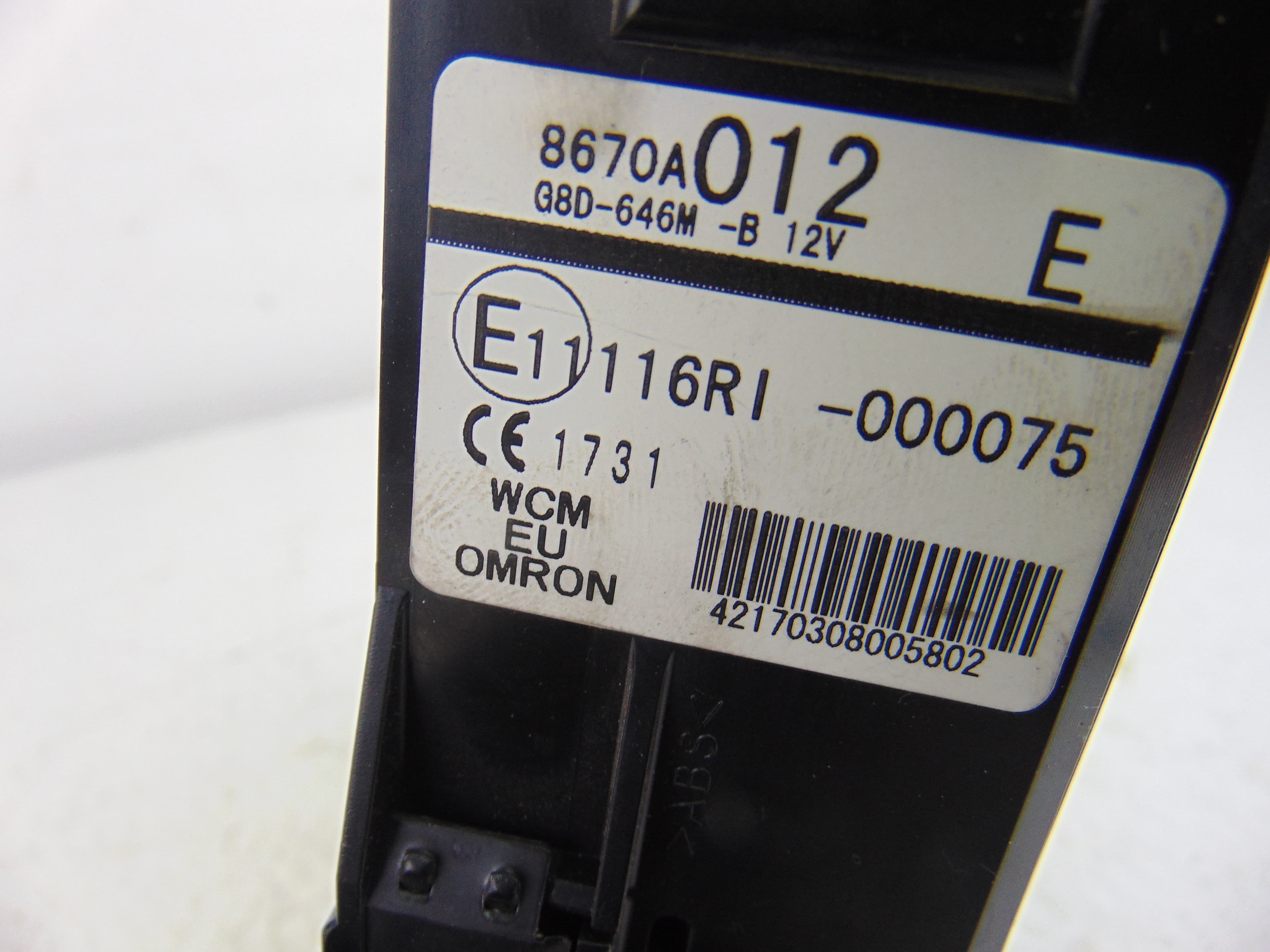 Antirrobo / llave contacto, Citroen C-crosser Vtr 2009 usado 2