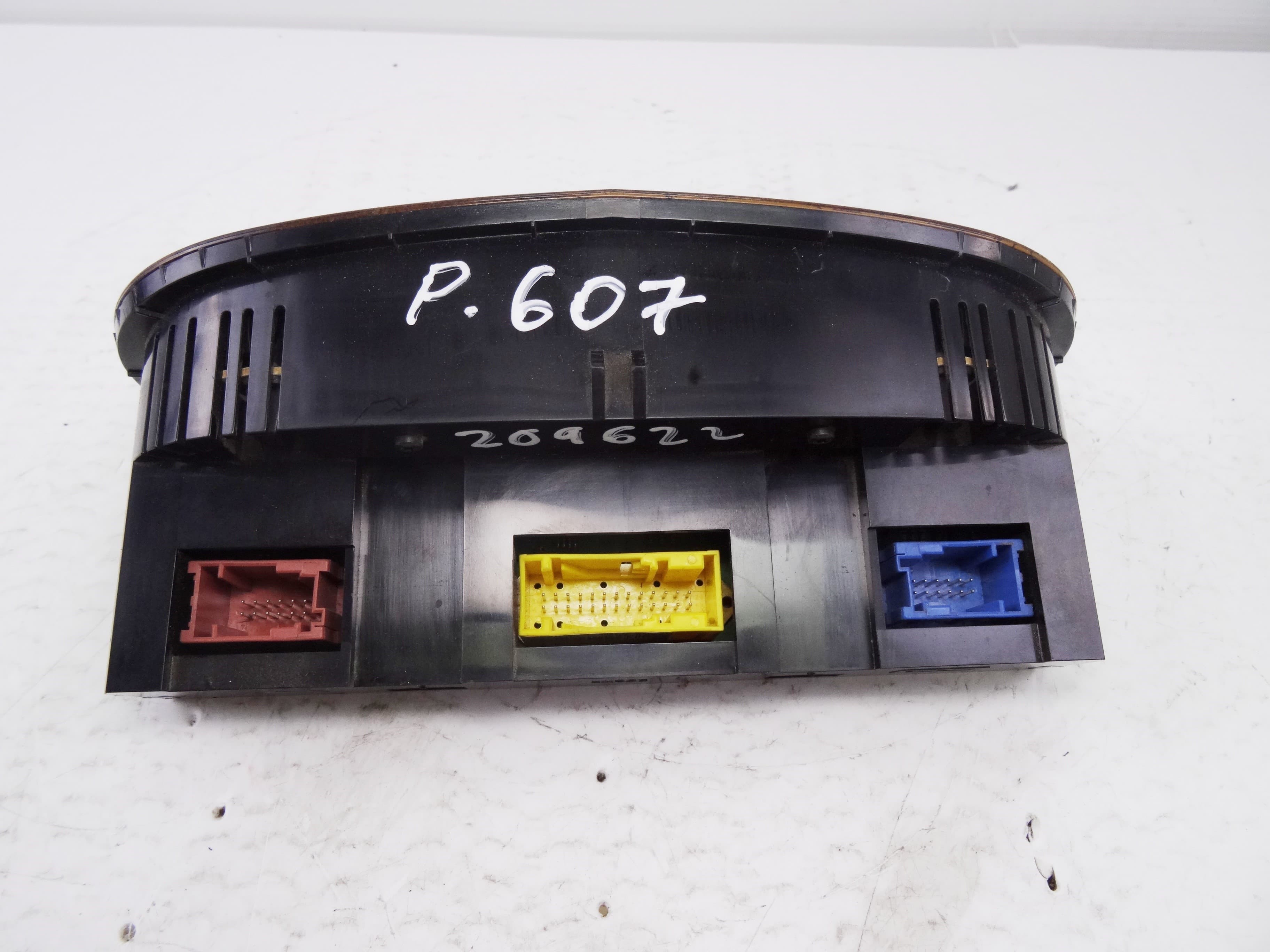 Mando climatizador, Peugeot 607 (S1)(12.2000) Pack 2002, 96295526 usado 2