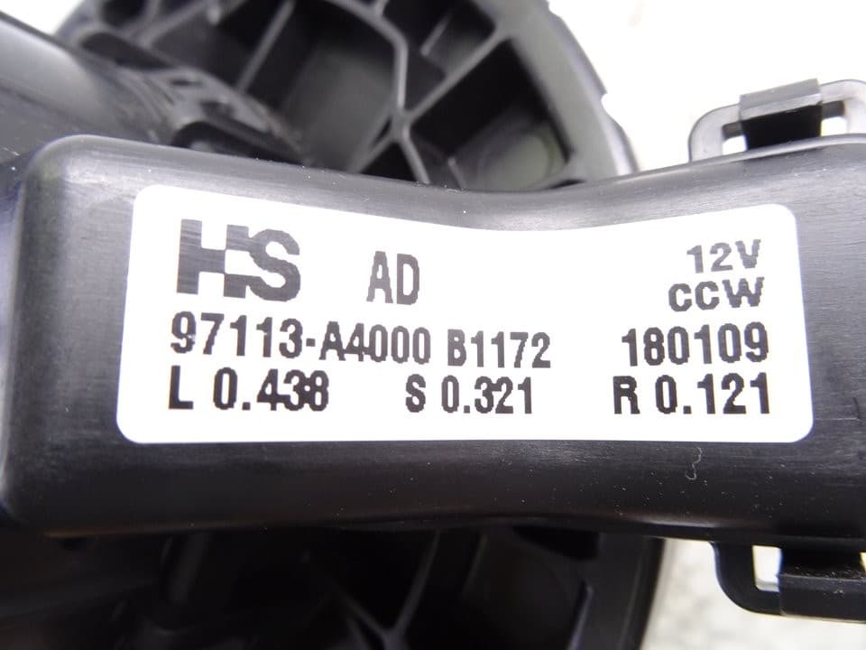 Motor calefaccion, Hyundai I30 (Pd) Link 2018, 97113A4000 usado 2