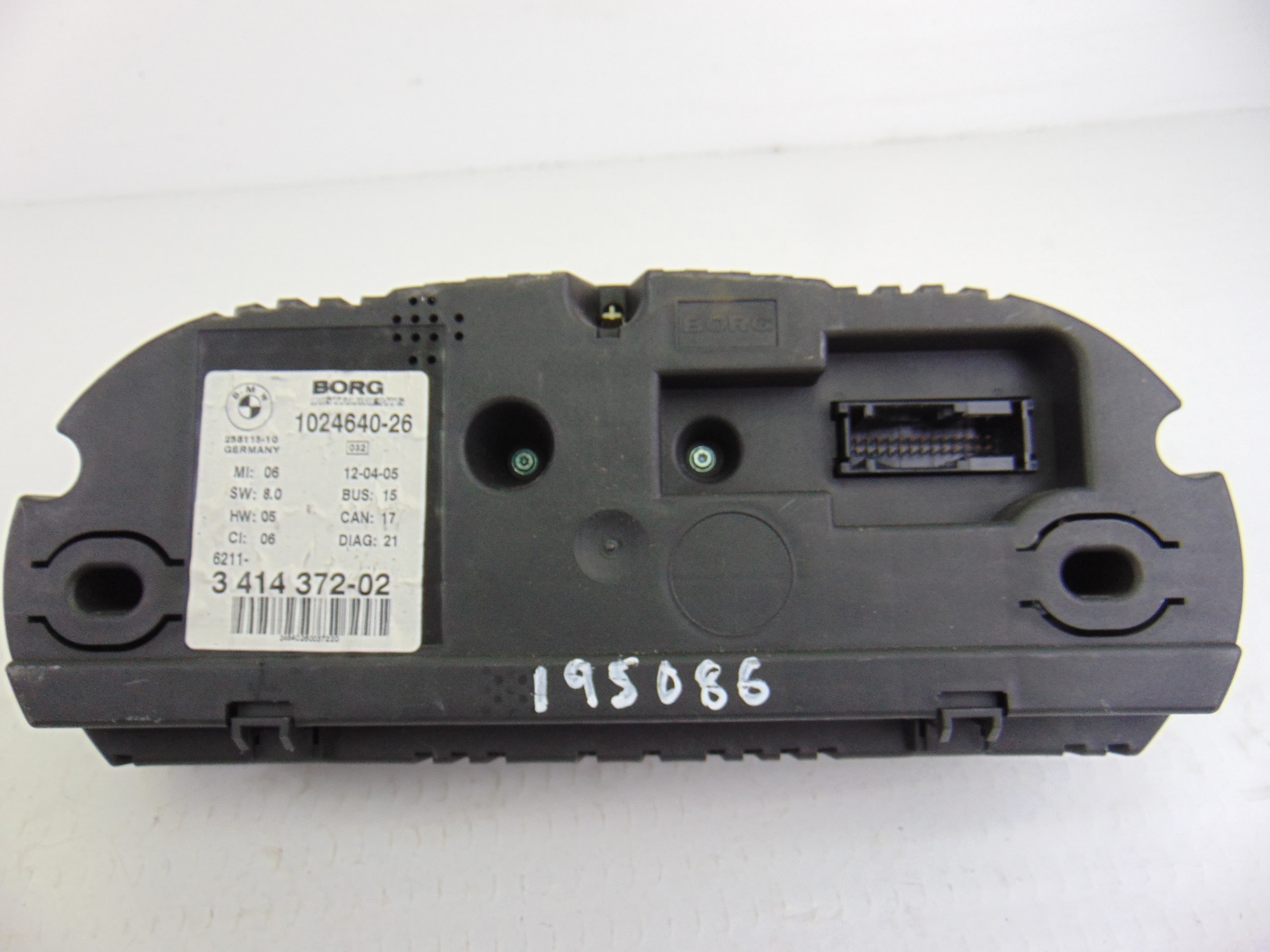 Cuadro instrumentos, BMW Serie X3 (E83) 2.0d 2005, 3414372 usado 2