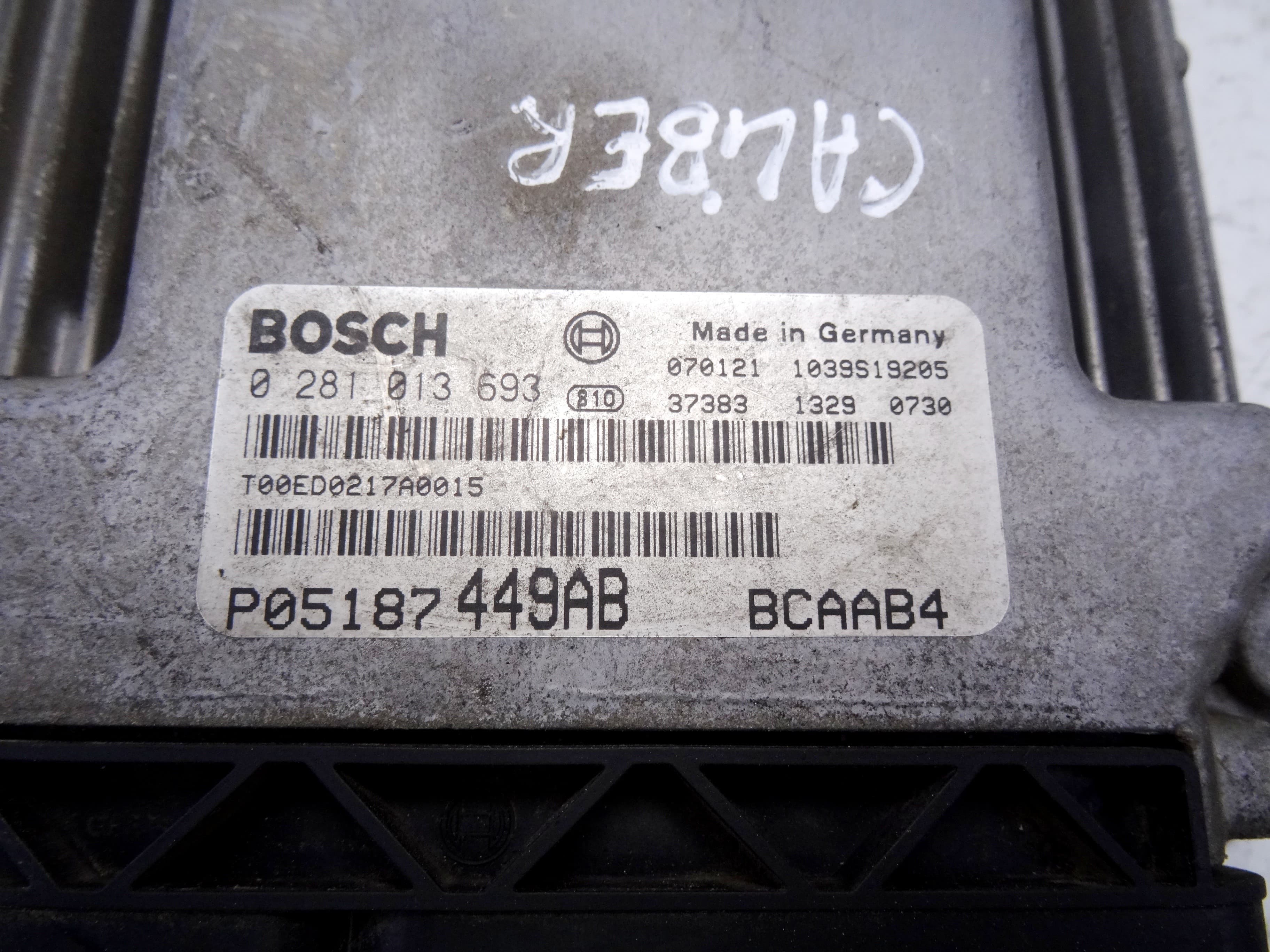 Centralita motor uce, Dodge Caliber (Pm) S 2007, P05187449AB usado 2