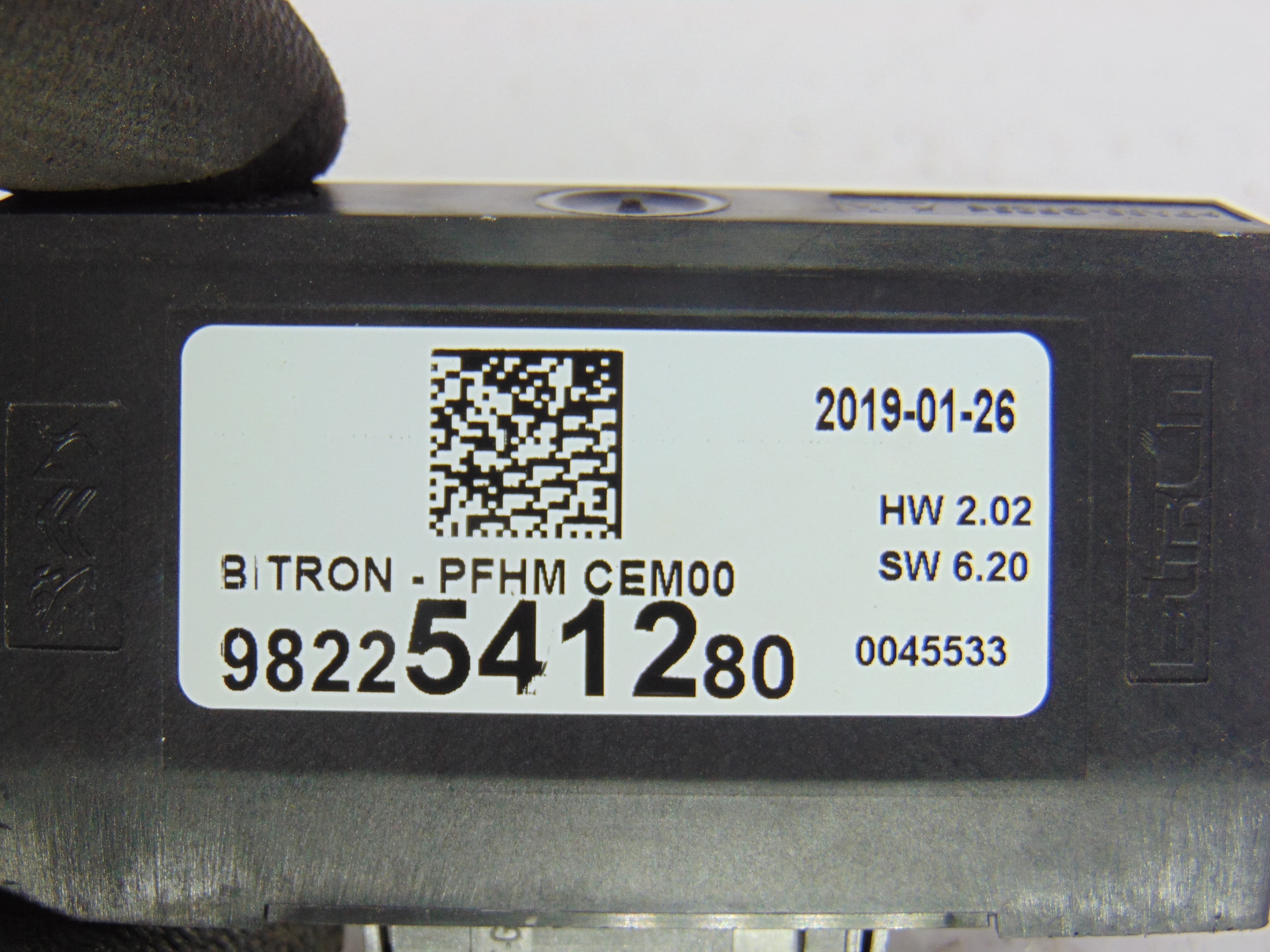 Módulo electrónico, 9822541280 nuevo 2