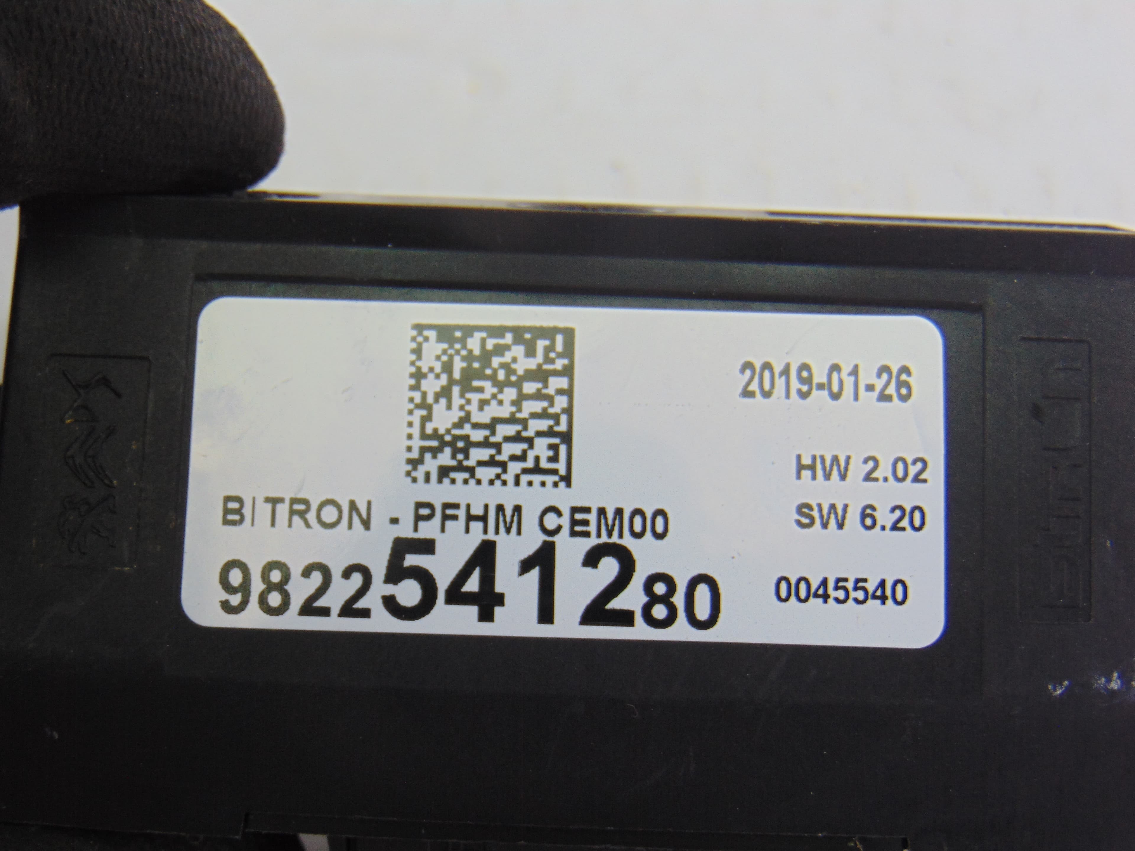 Módulo electrónico, 9822541280 nuevo 2
