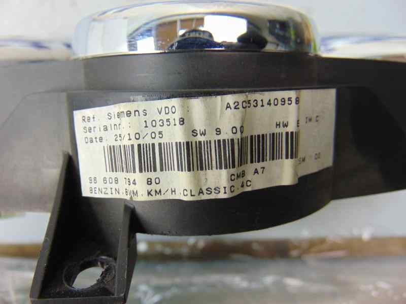Cuadro instrumentos, Peugeot 207 X-Line 2006, 9660879480 usado 2