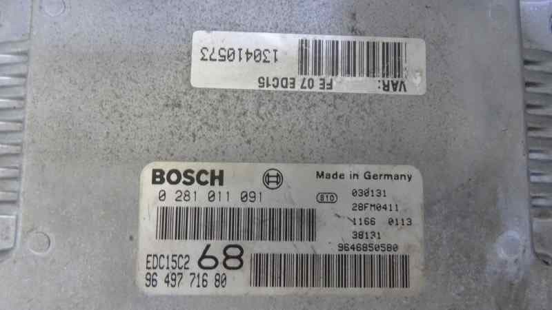 Centralita motor uce, 9649771680 usado 2