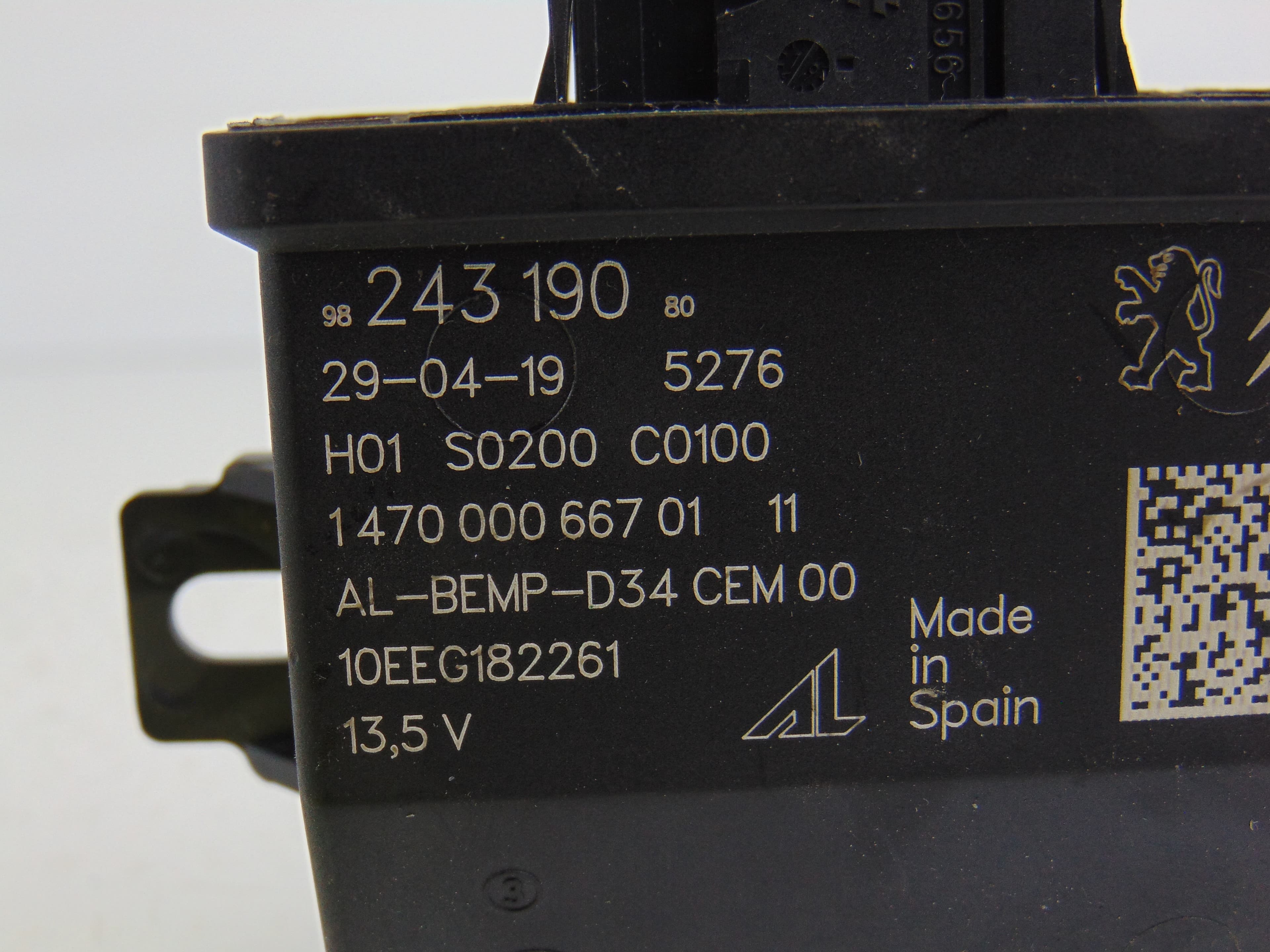 Módulo electrónico, 9824319080 nuevo 2