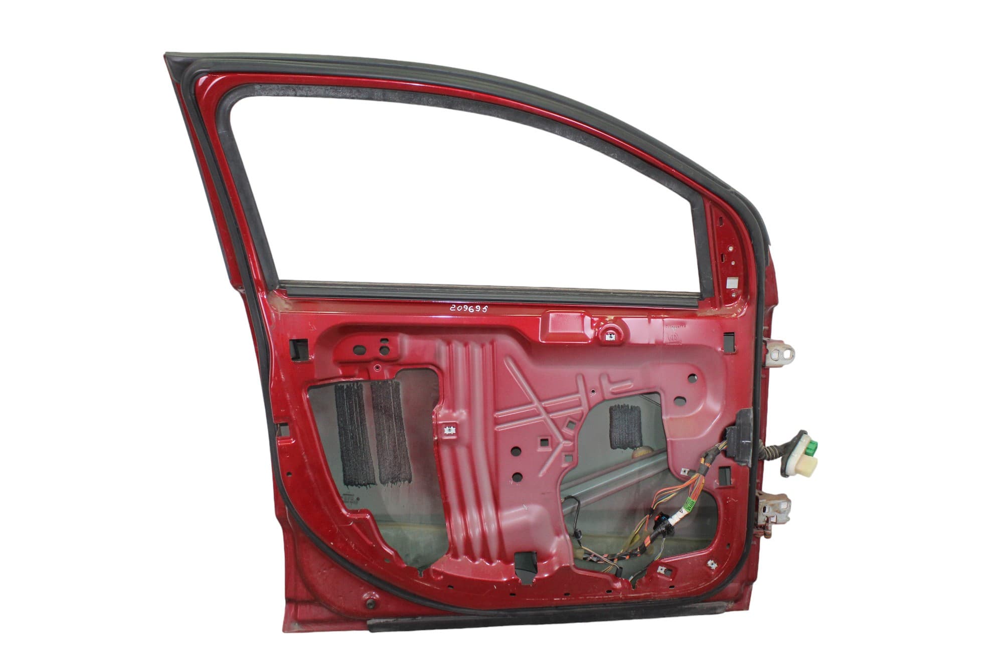 Puerta delantera izquierda, Dodge Caliber (Pm) S 2007, Granate usado 2