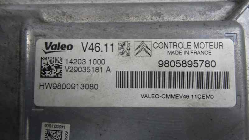 Centralita motor uce, Citroen C4 Cactus Feel 2014, 9805895780 usado 2