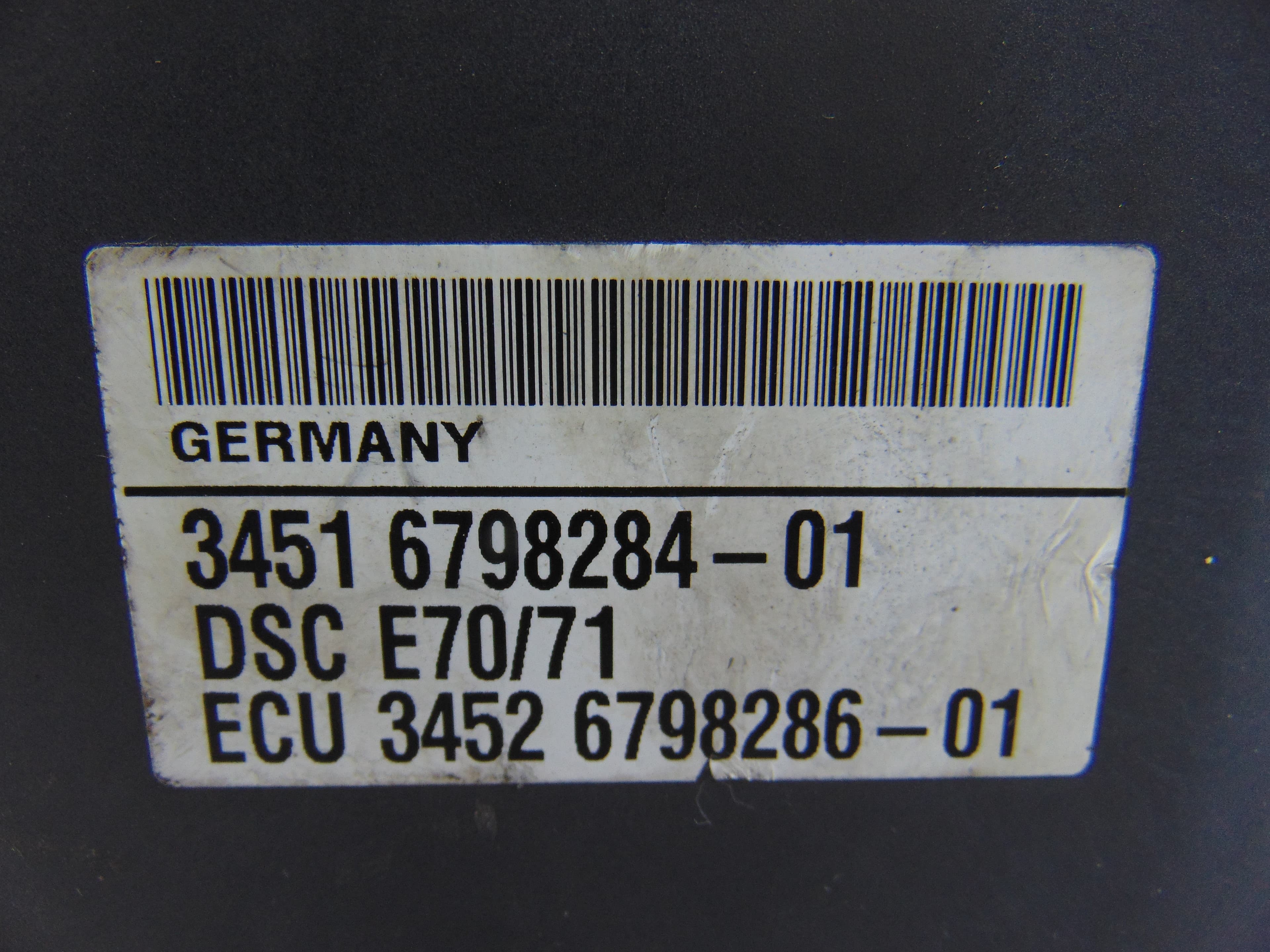 ABS, 6780126-07 usado 2