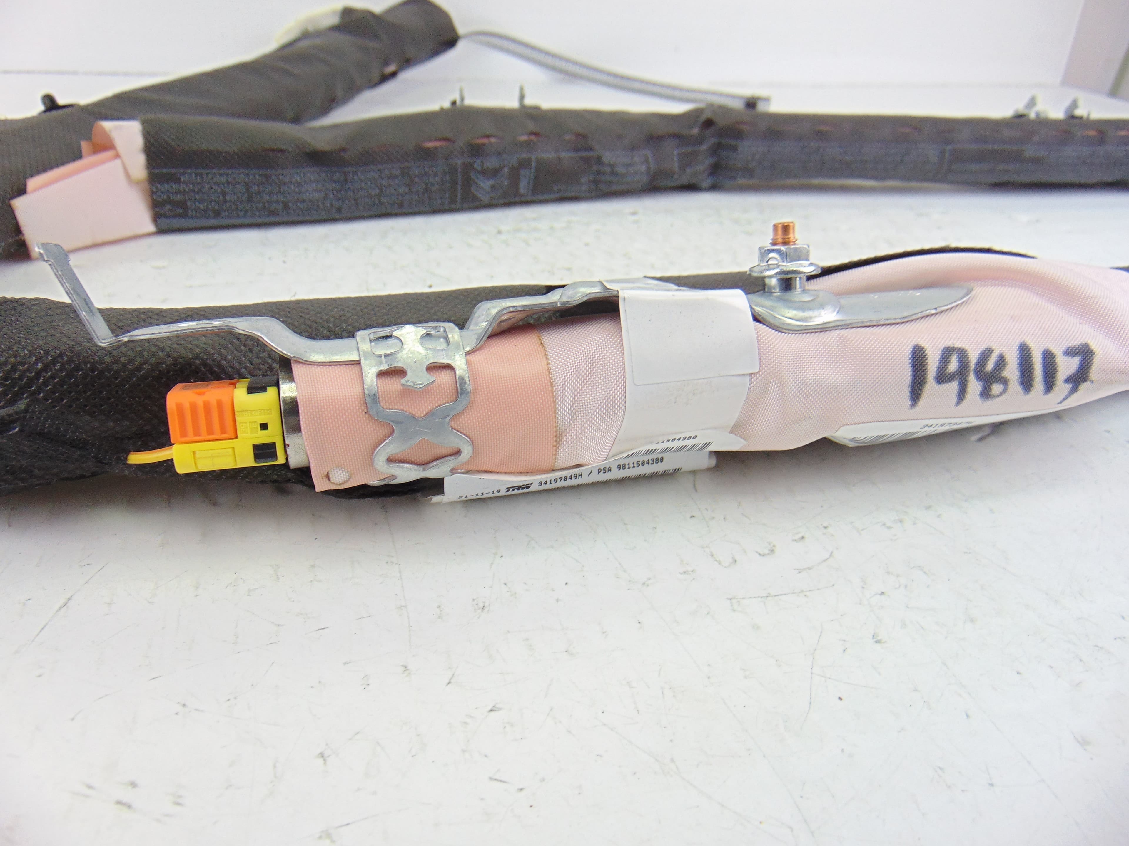 Airbag cortina delantero derecho, 9811504380 nuevo 2