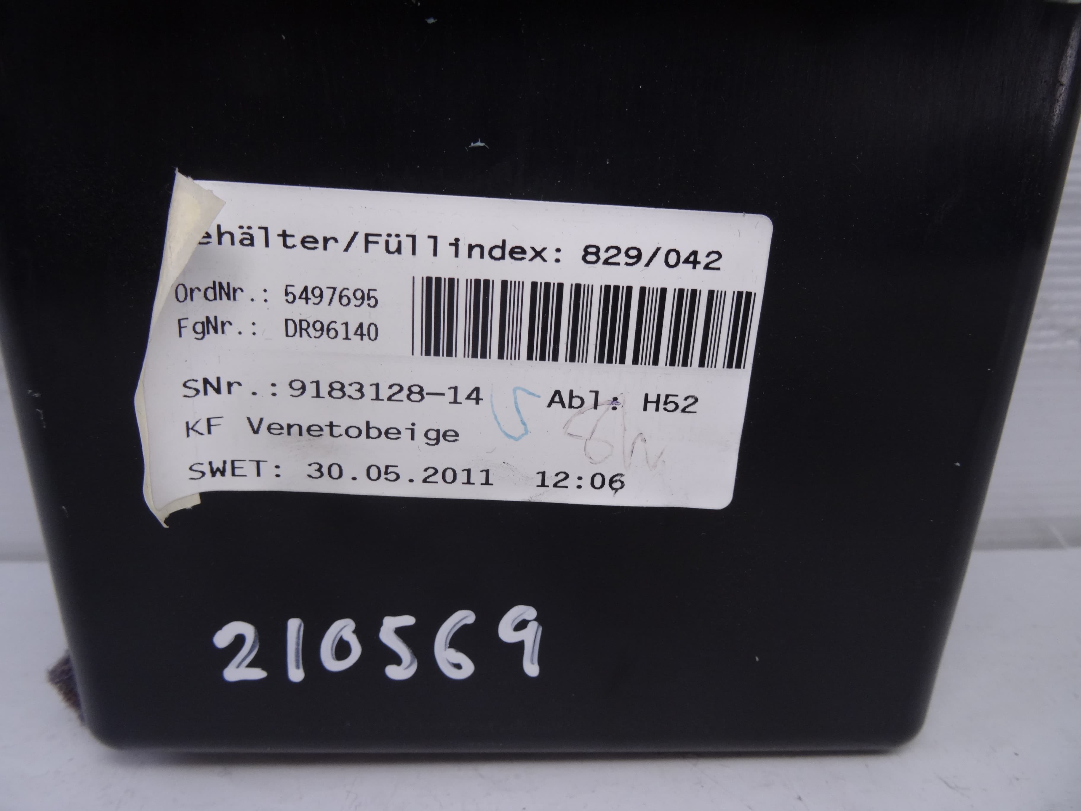 Guantera, BMW Serie 7 (F01/F02) 740d xDrive 2011, 9183128 usado 3