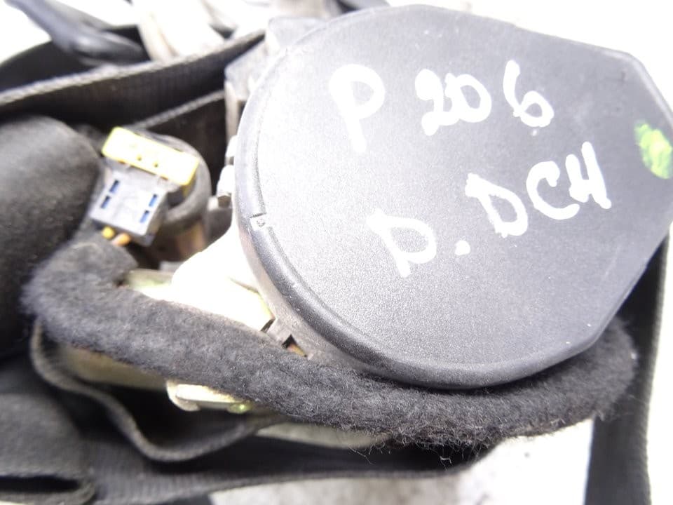 Cinturon seguridad delantero derecho, Peugeot 207 Xs 2006 usado 2