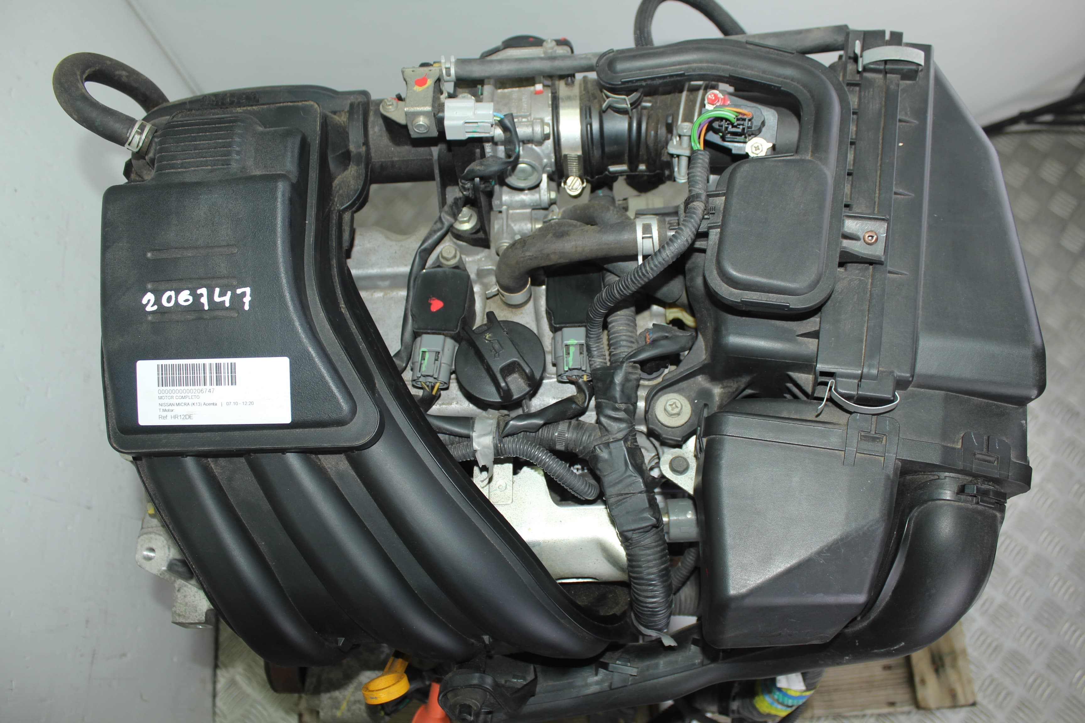 Motor completo, HR12DE usado 2