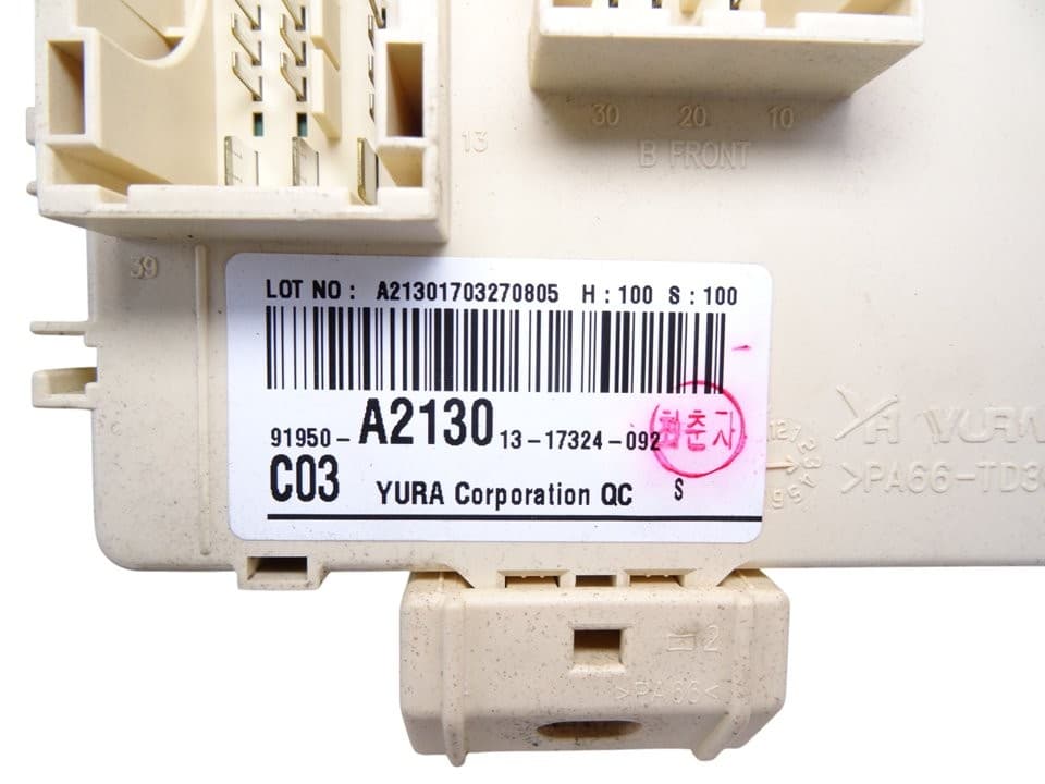 Caja reles / fusibles, Kia Ceed (Jd) Business 2017, 91950A2130 usado 2