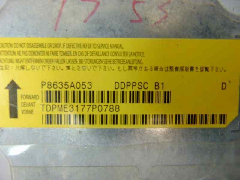 Centralita airbag, P8635A053 usado 2