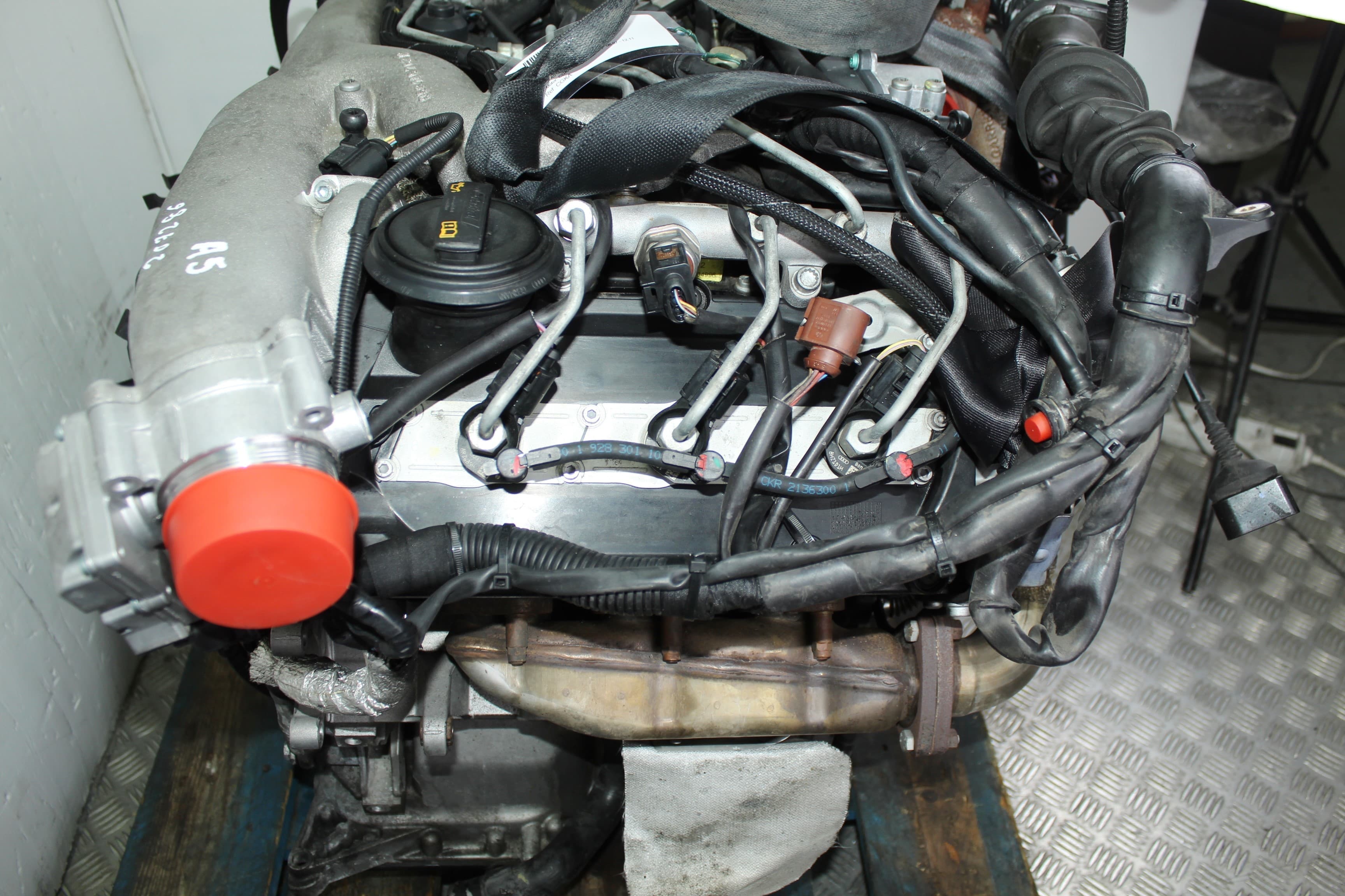 Motor completo, Audi A5 Coupe (8T) 2.7 TDI 2008, Cgka usado 2