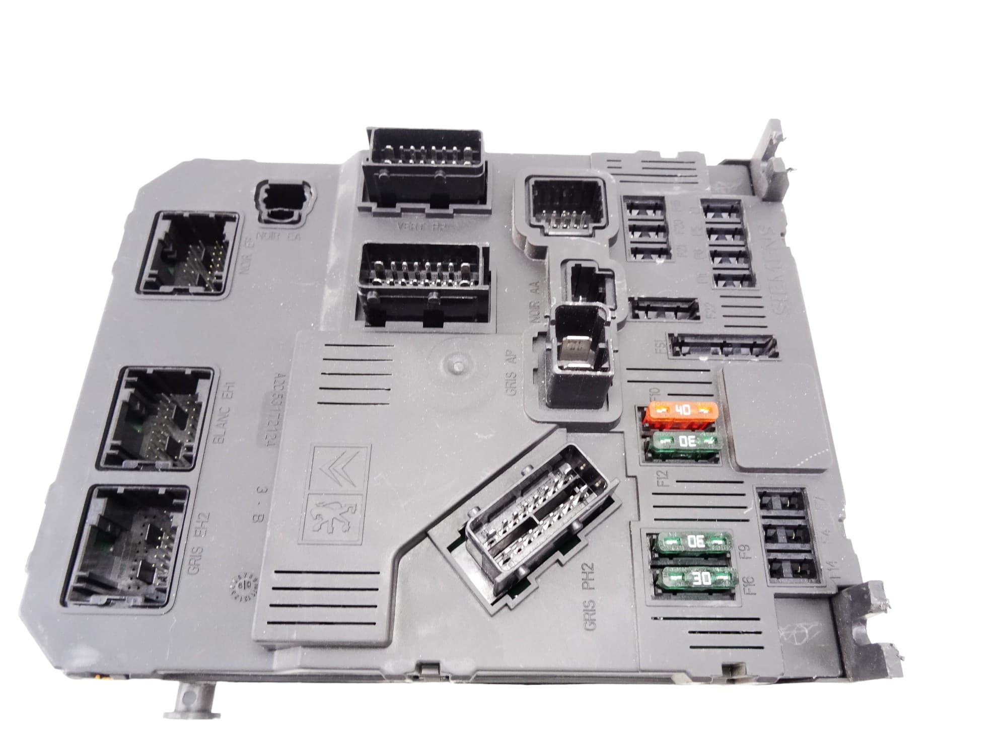 Caja reles / fusibles, Peugeot 206 + Básico 2010, 9657999780 usado 2