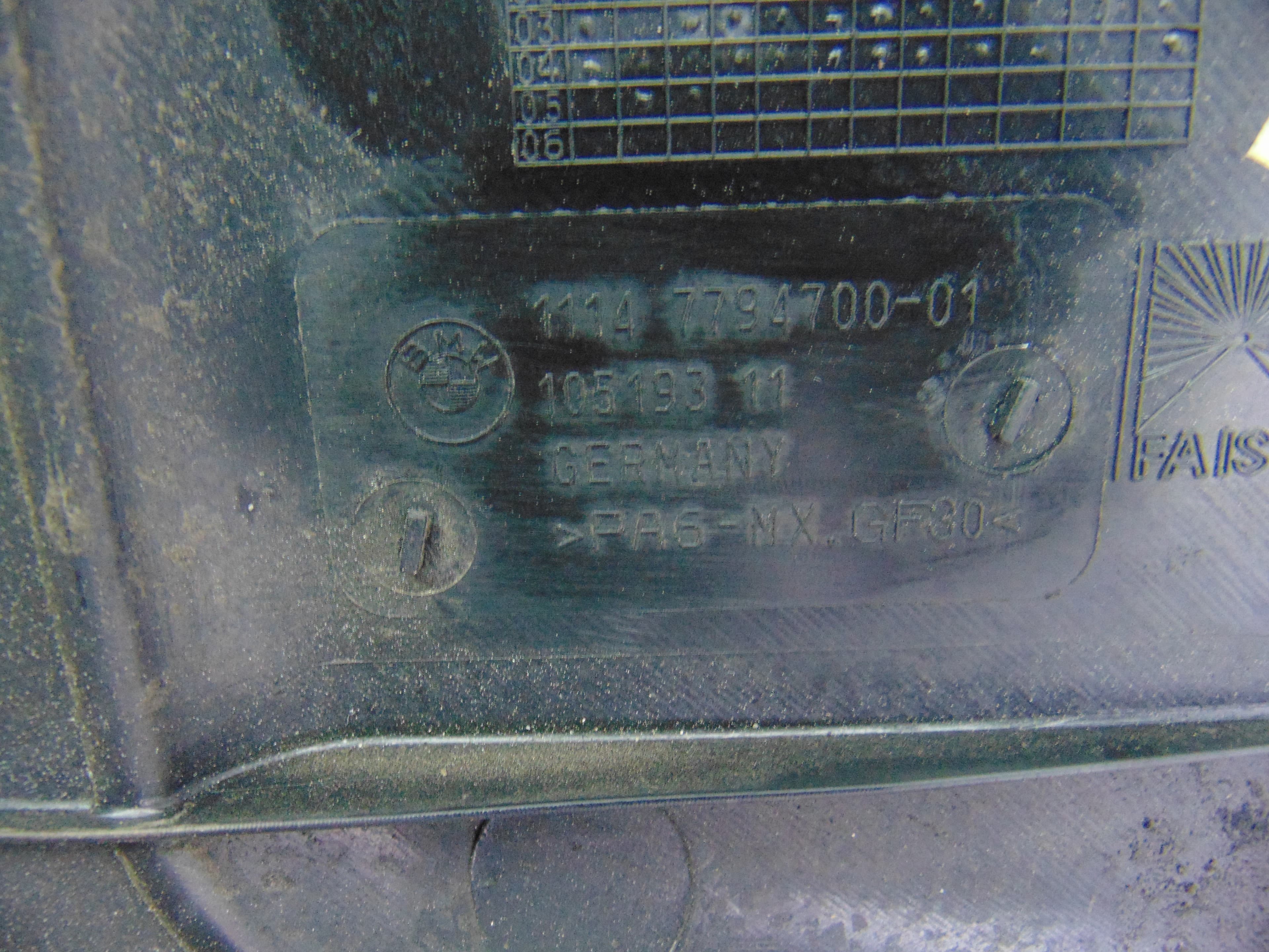 Tapa motor, BMW Serie X3 (E83) 2.0d 2005, 7794700 usado 2